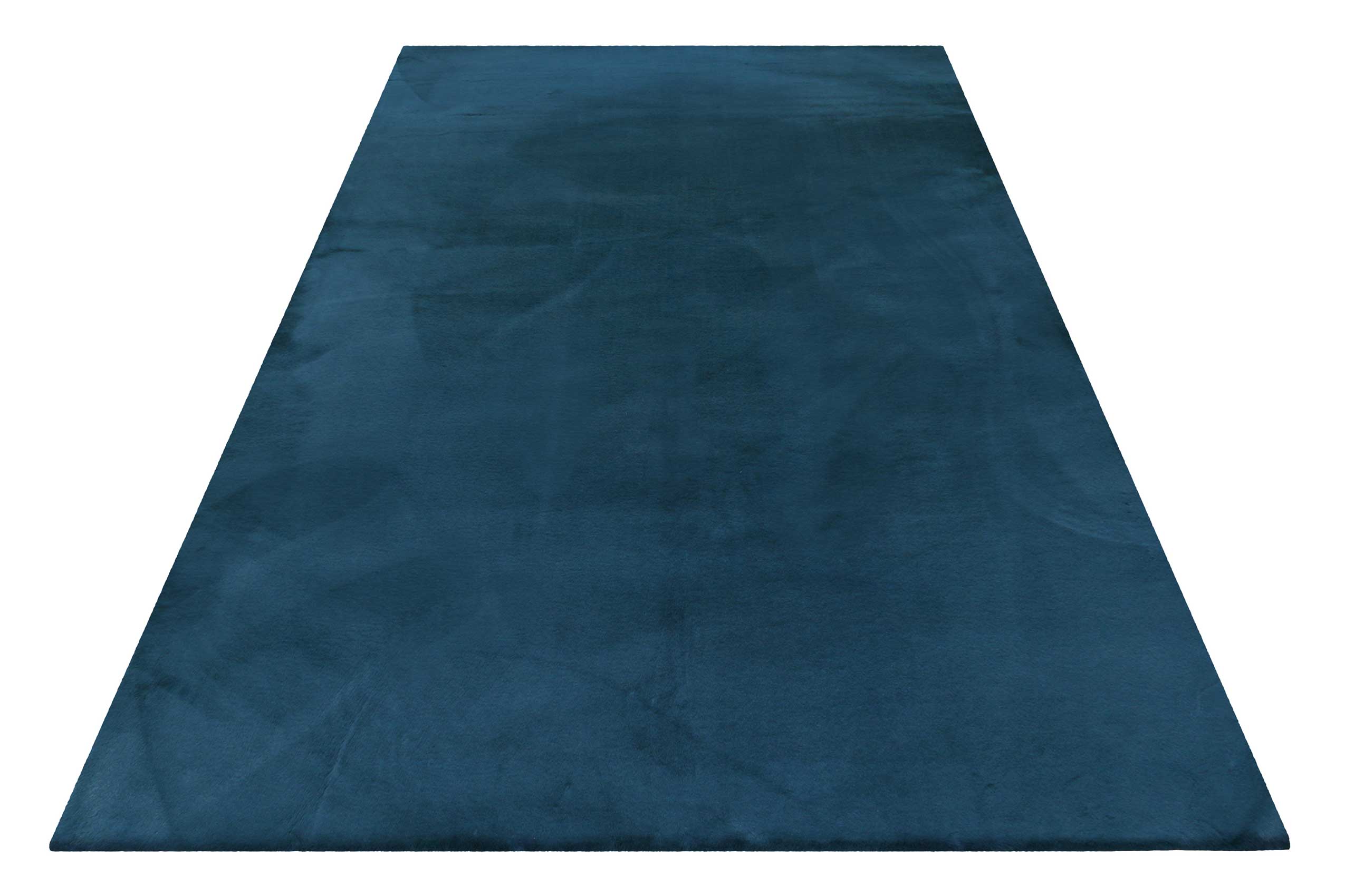 Esprit Kunstfell Teppich Petrol und sehr flauschig Hochflor "Alice"