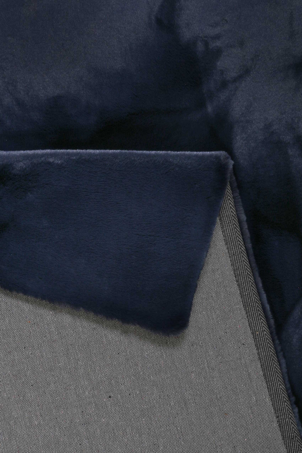 Esprit Kunstfell Teppich Dunkelblau und sehr flauschig Hochflor "Alice"
