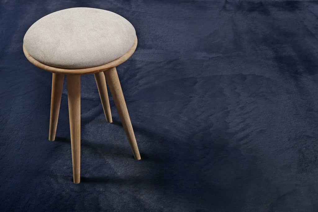 Esprit Kunstfell Teppich Dunkelblau und sehr flauschig Hochflor "Alice"