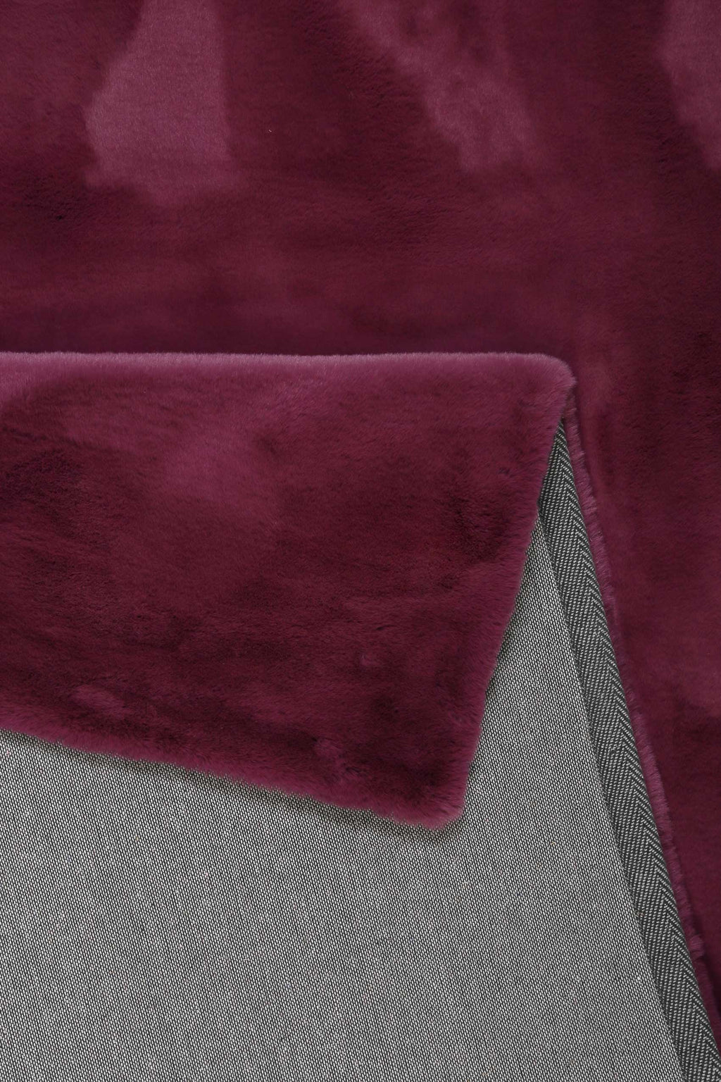 Esprit Kunstfell Teppich Violett und sehr flauschig Hochflor "Alice"
