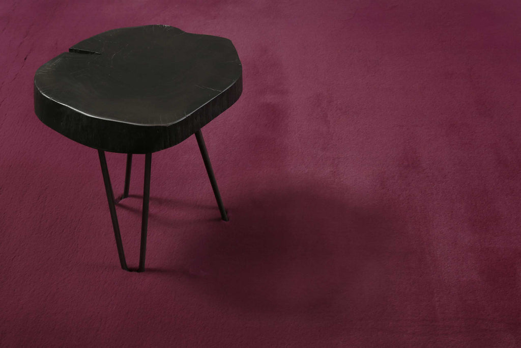 Esprit Kunstfell Teppich Violett und sehr flauschig Hochflor "Alice"
