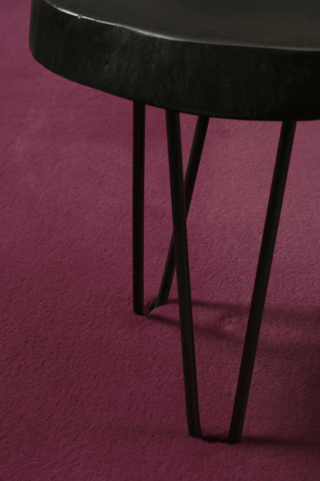 Esprit Kunstfell Teppich Violett und sehr flauschig Hochflor "Alice"