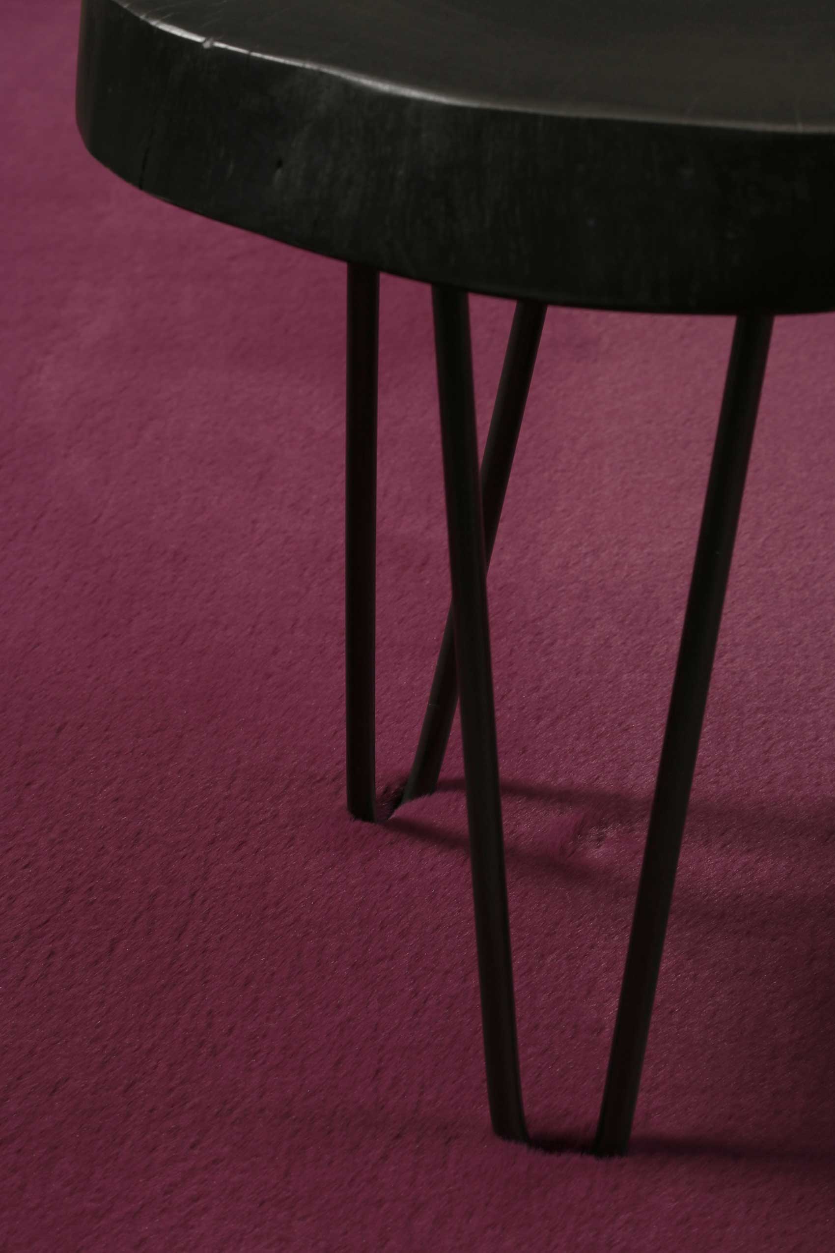 Esprit Kunstfell Teppich Violett und sehr flauschig Hochflor "Alice"