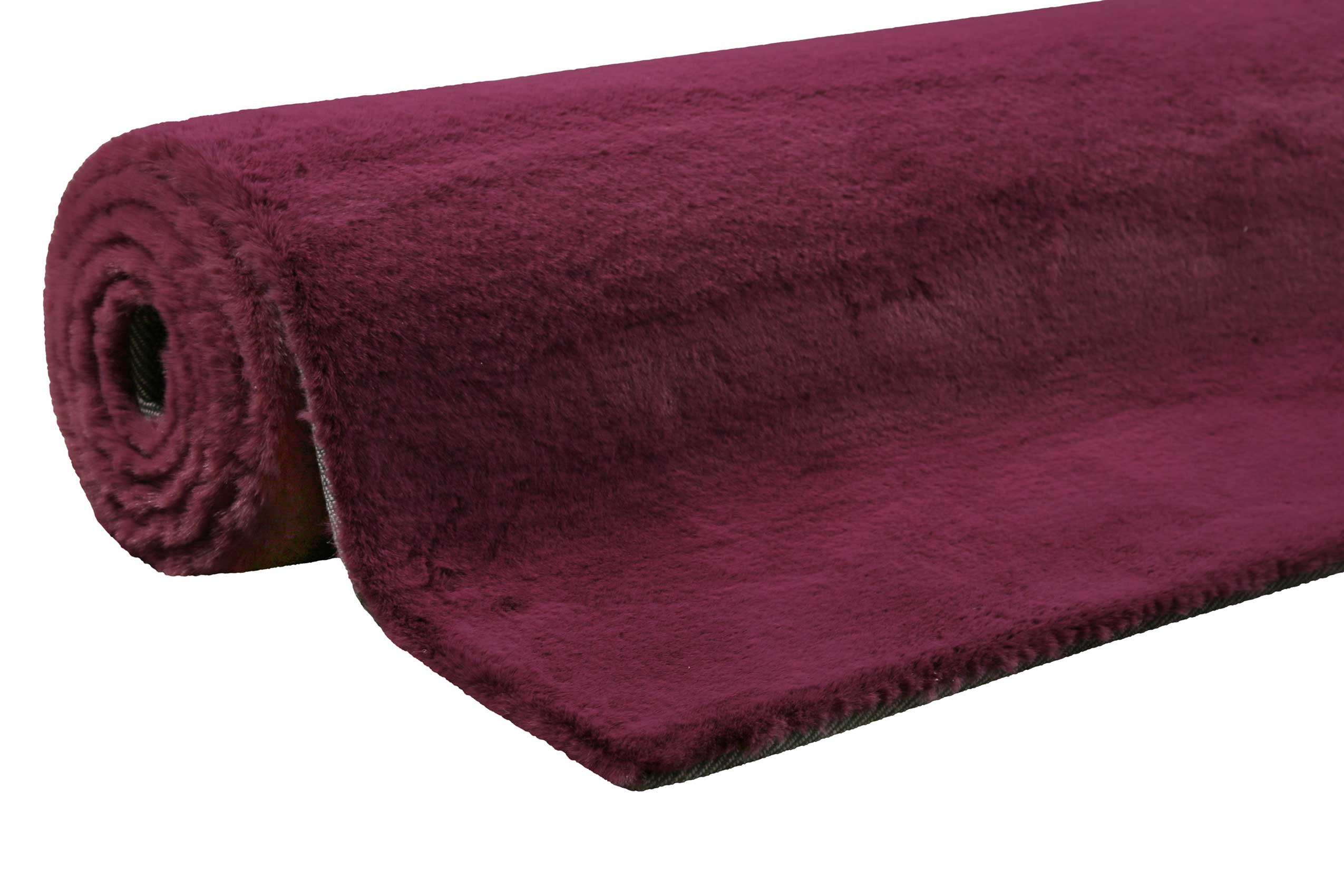 Esprit Kunstfell Teppich Violett und sehr flauschig Hochflor "Alice"