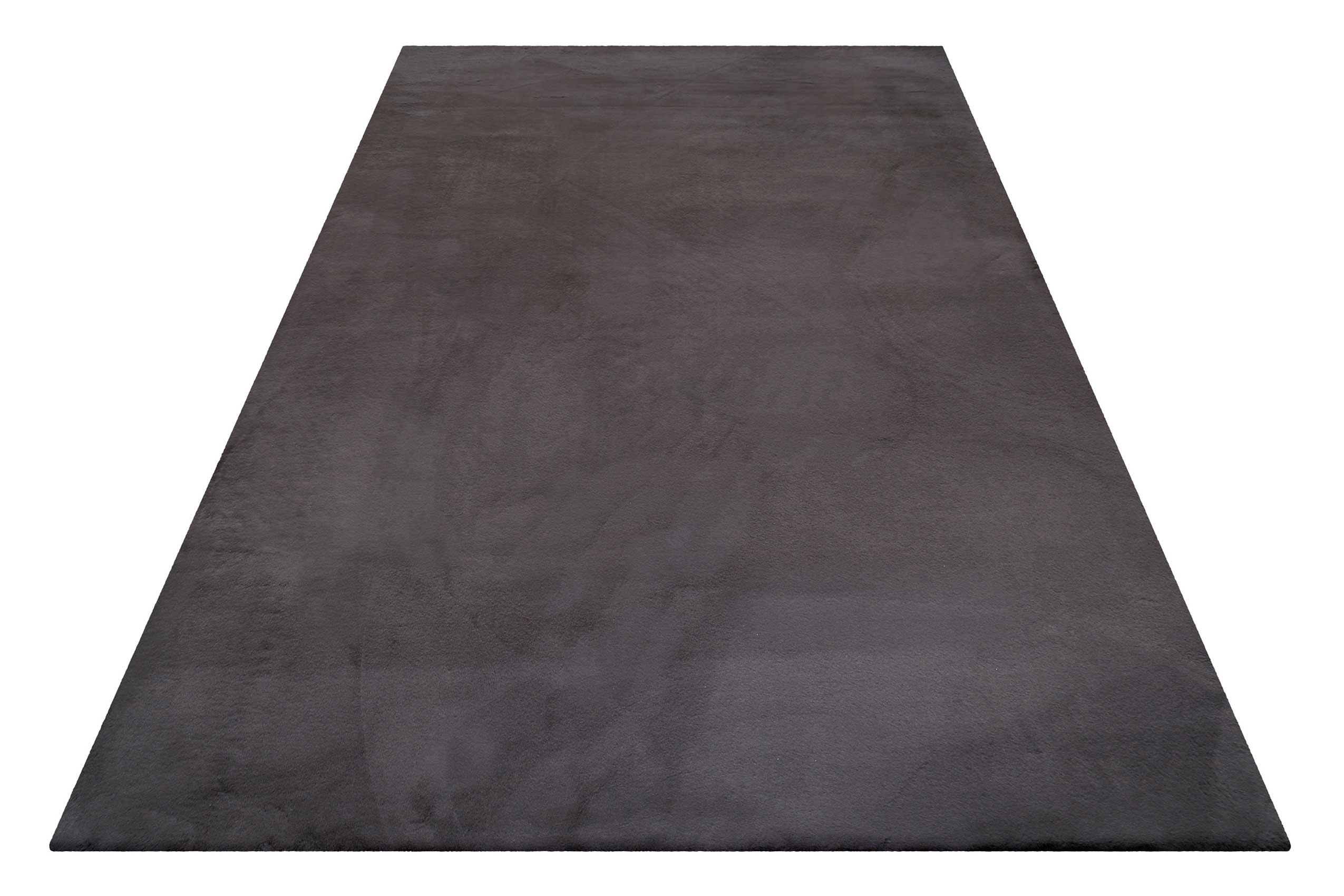 Esprit Kunstfell Teppich Anthrazit und sehr flauschig Hochflor "Alice"