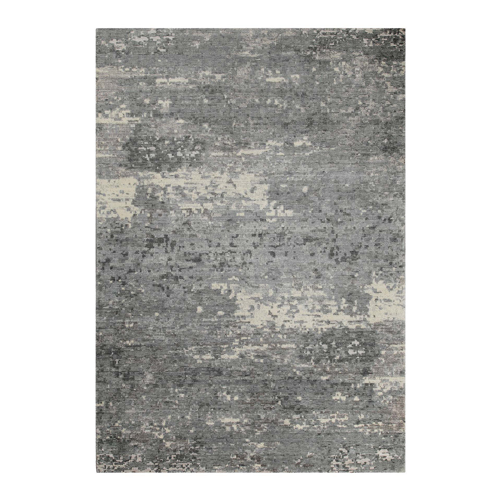 Esprit Kurzflor Teppich Grau aus Wolle "Brookville"