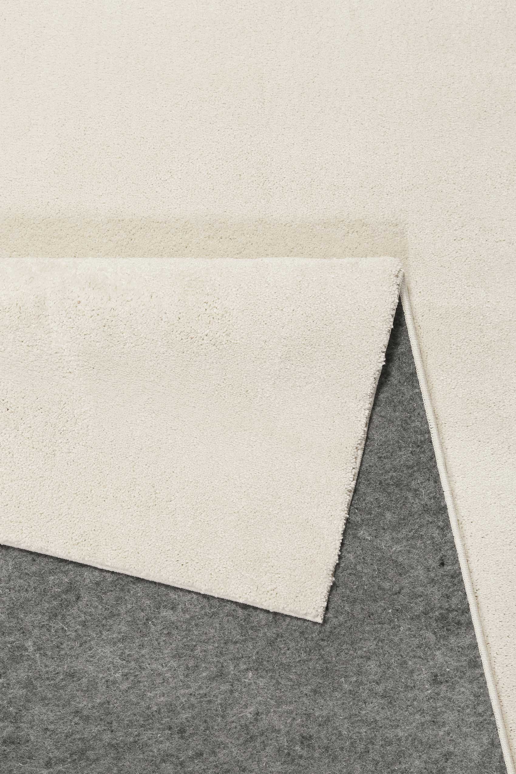 Esprit Teppich Creme Weiß Kurzflor soft und weich "Campus"