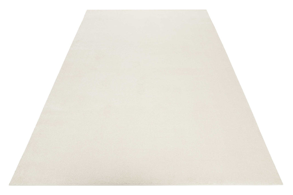 Esprit Teppich Creme Weiß Kurzflor soft und weich "Campus"