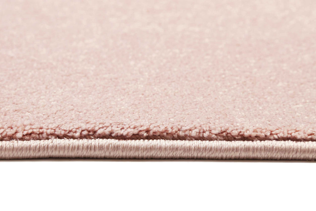 Esprit Teppich Rosa Kurzflor soft und weich "Campus"