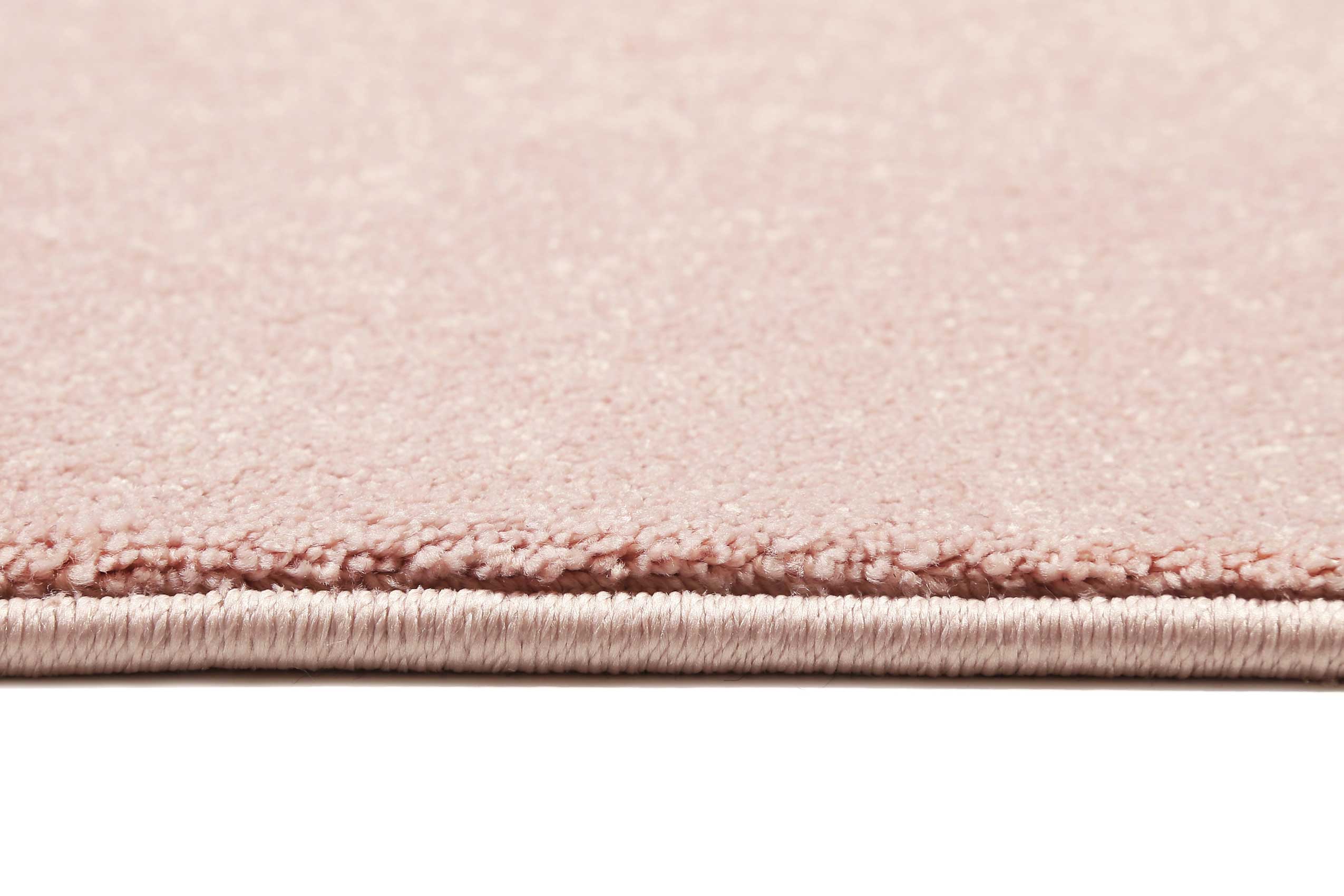 Esprit Teppich Rosa Kurzflor soft und weich "Campus"
