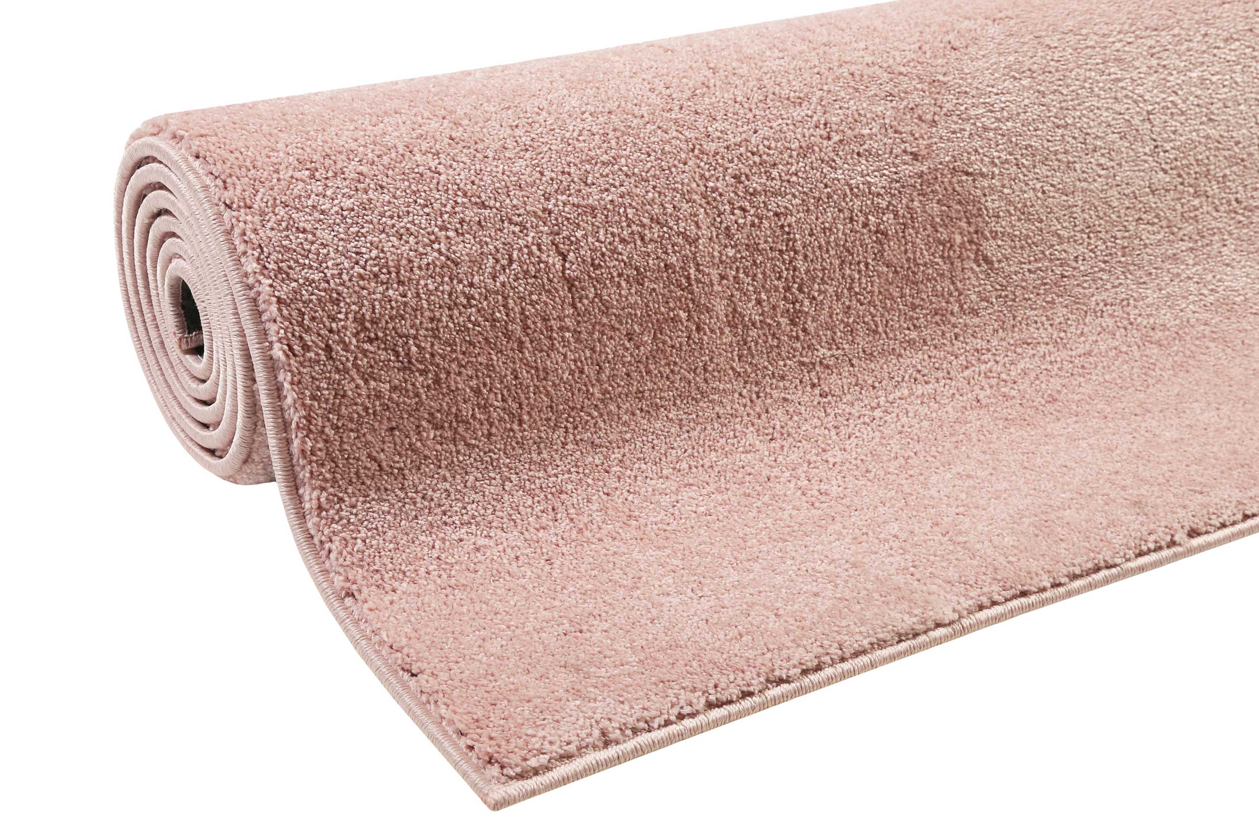 Esprit Teppich Rosa Kurzflor soft und weich "Campus"