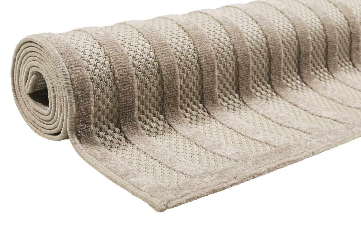 Esprit Teppich In- und Outdoor Beige Sand "Carolina"
