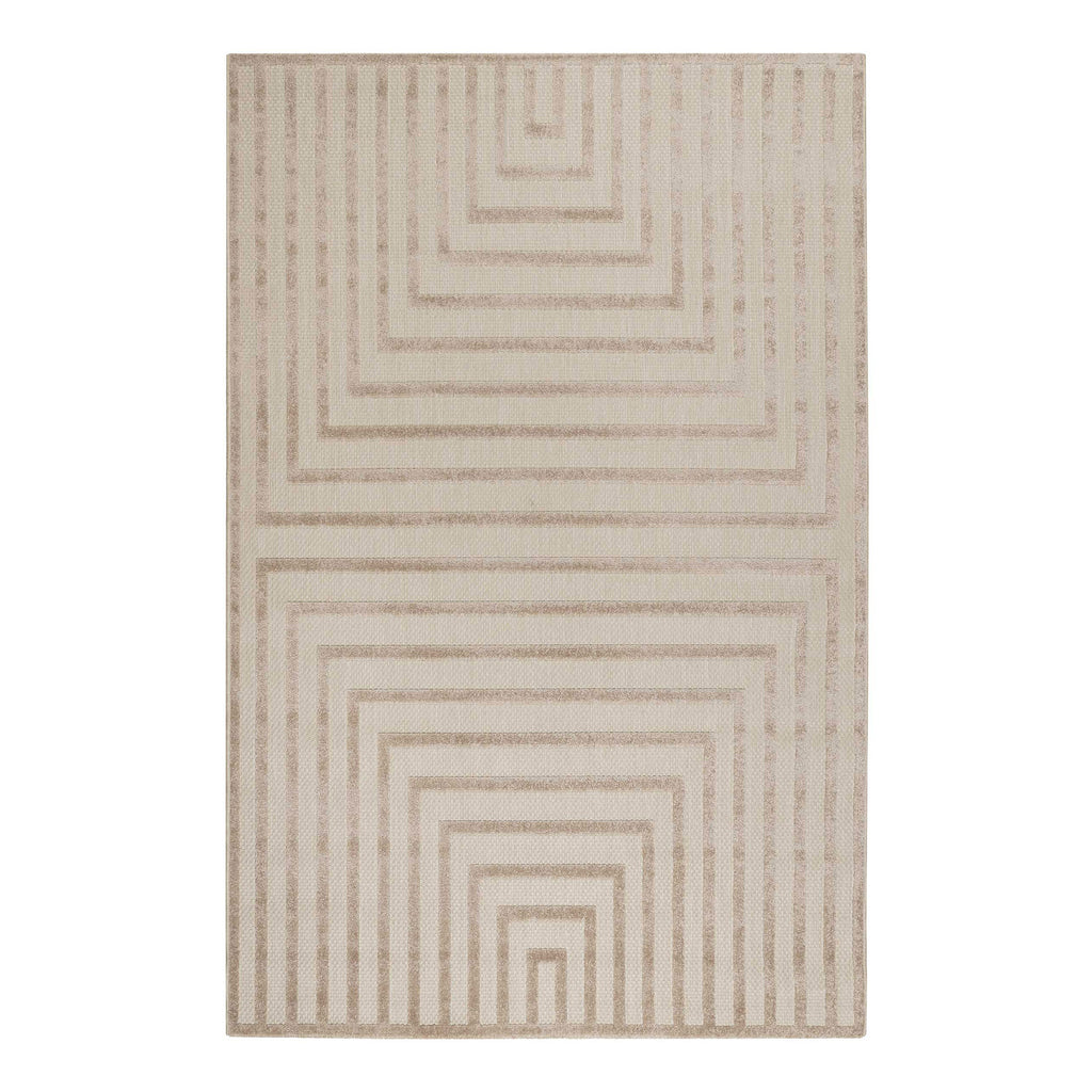 Esprit Teppich In- und Outdoor Beige Sand "Carolina"