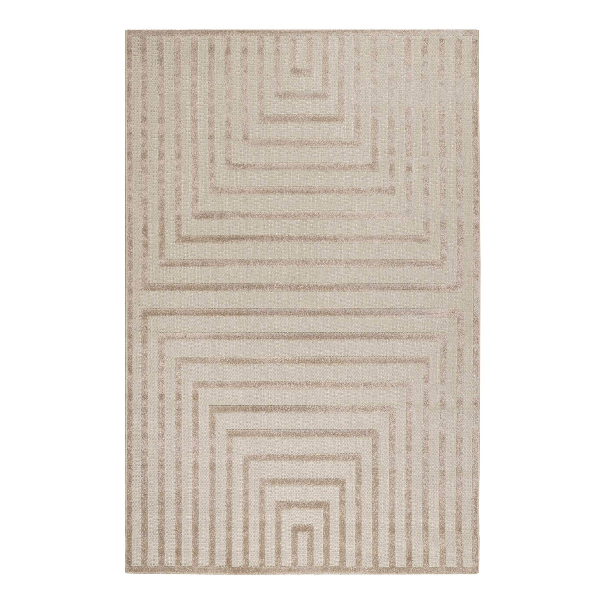 Esprit Teppich In- und Outdoor Beige Sand "Carolina"