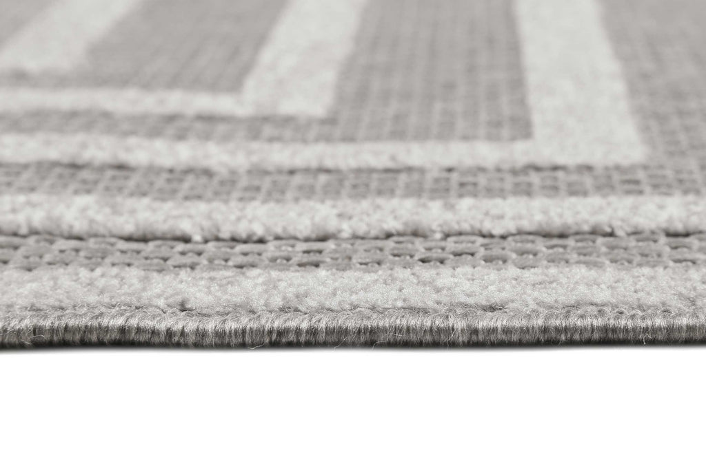 Esprit Teppich In- und Outdoor Grau Silber "Carolina"