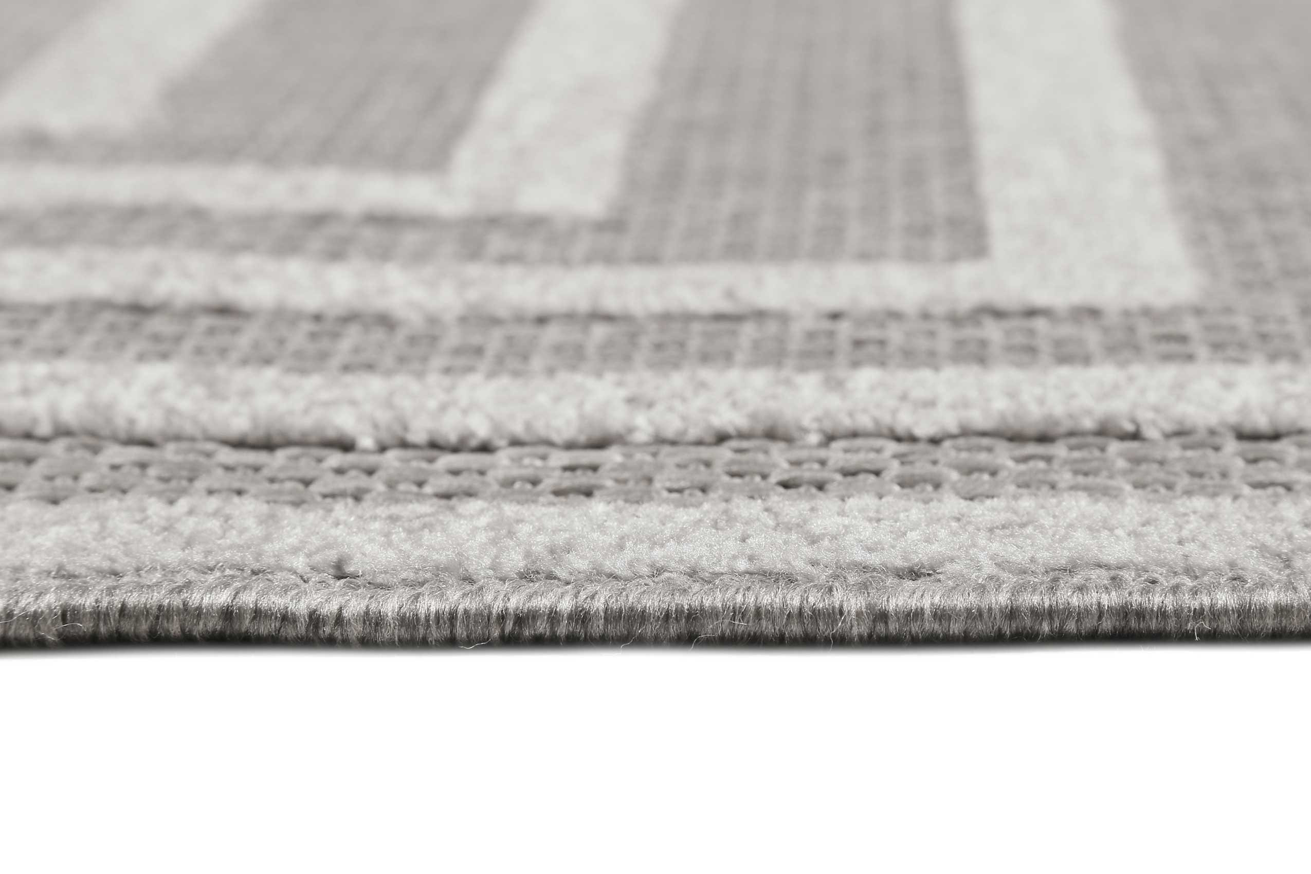 Esprit Teppich In- und Outdoor Grau Silber "Carolina"