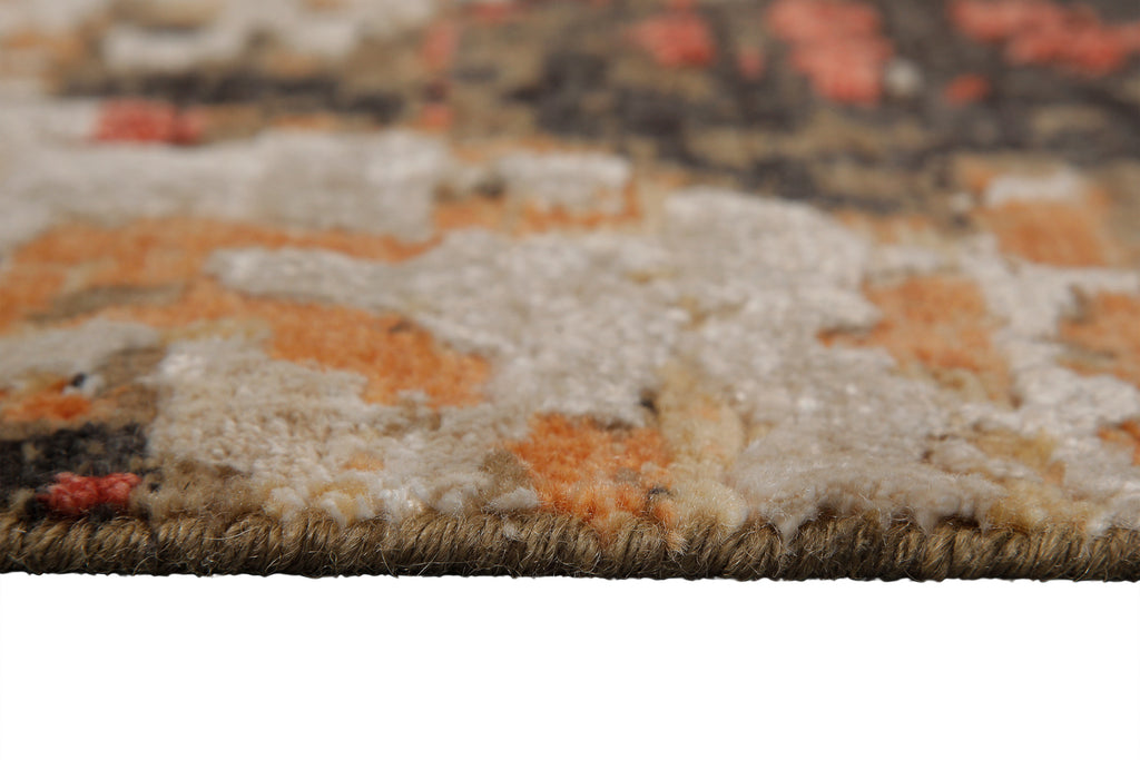 Esprit Kurzflor Teppich Orange aus Wolle "East Village"
