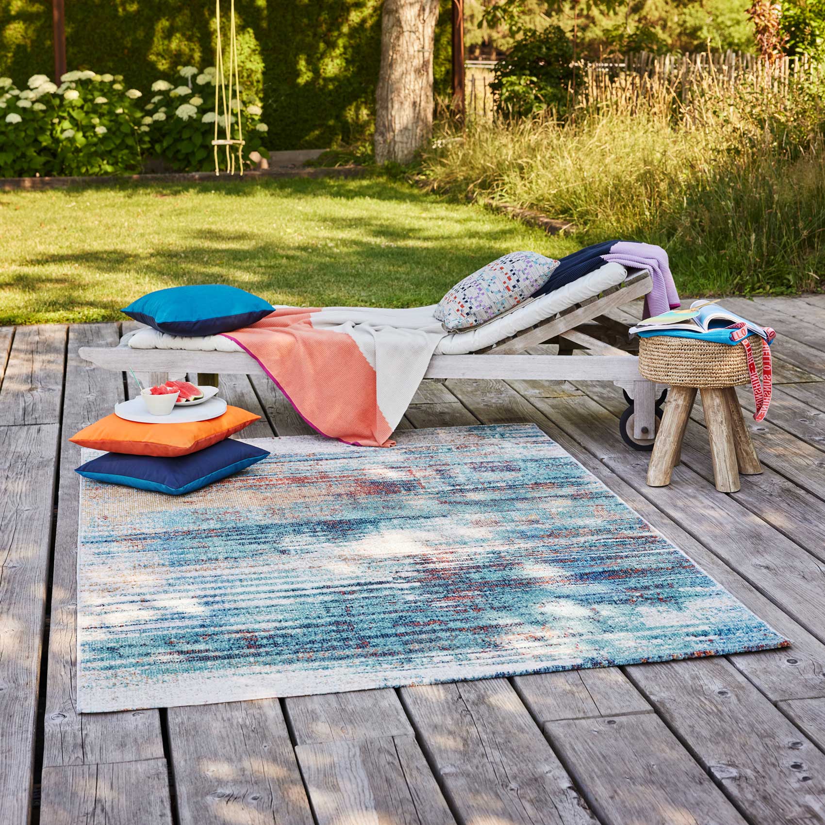 Esprit Teppich In- und Outdoor Bunt "Elouisa"
