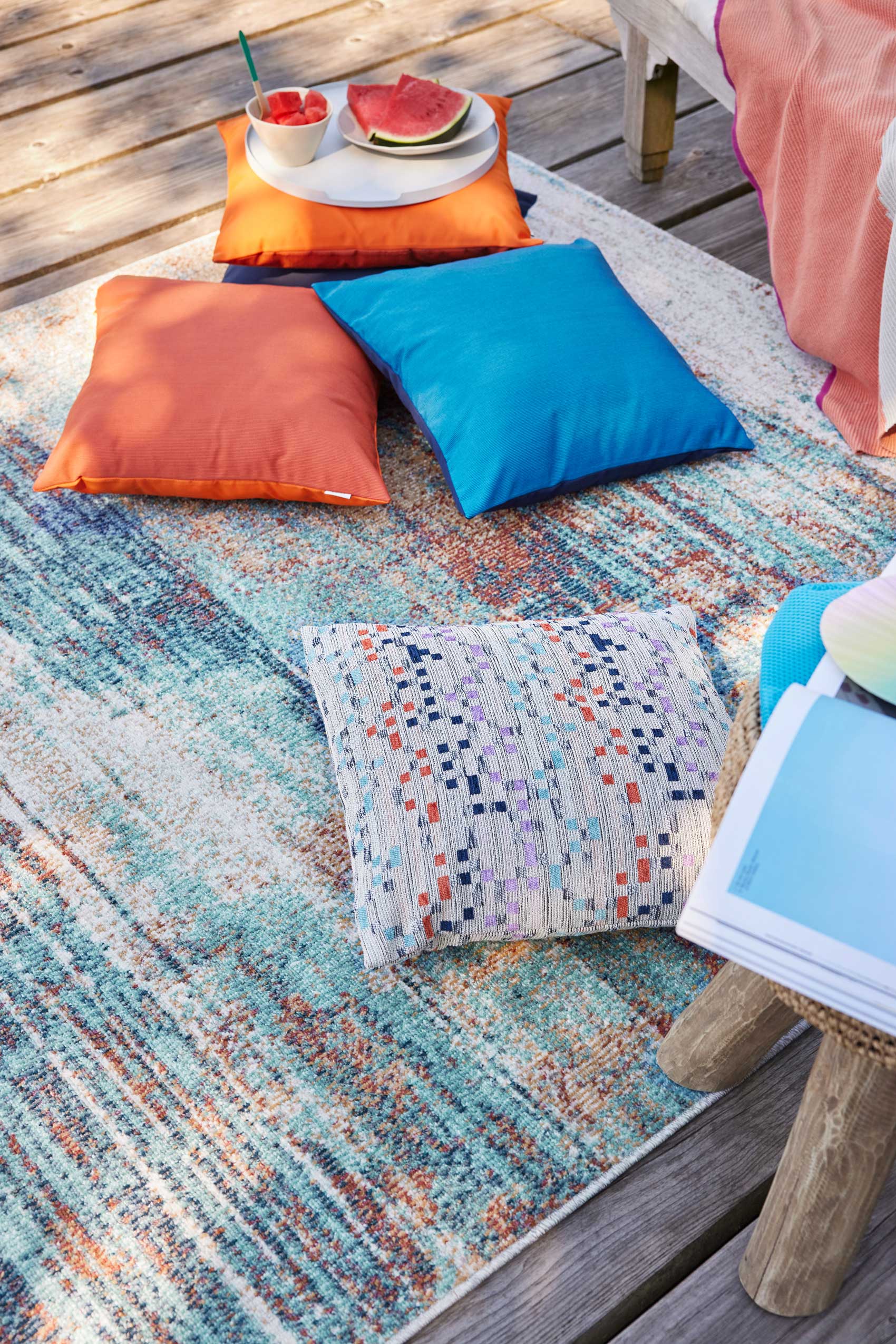 Esprit Teppich In- und Outdoor Bunt "Elouisa"