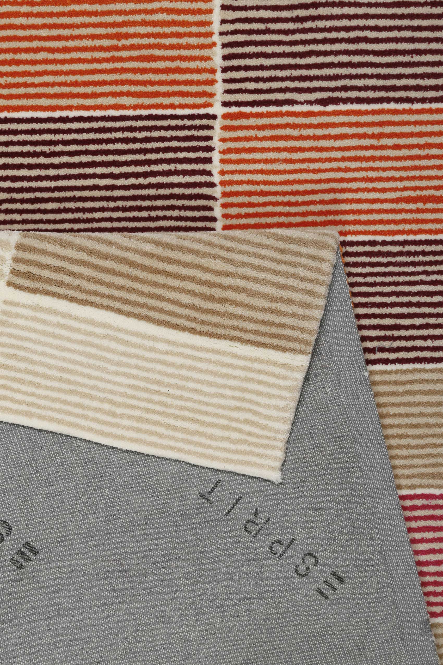 Esprit Teppich Beige Orange Taupe Kurzflor "Fida"