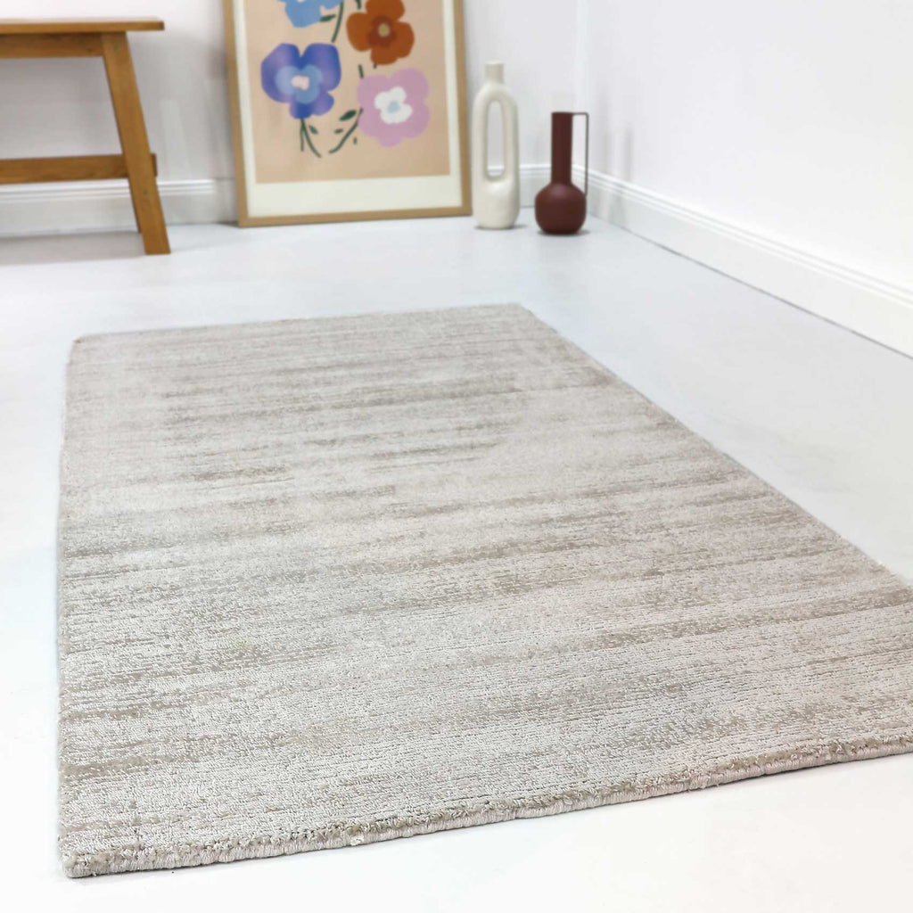 Esprit Kurzflor Teppich Creme Beige "Gil"