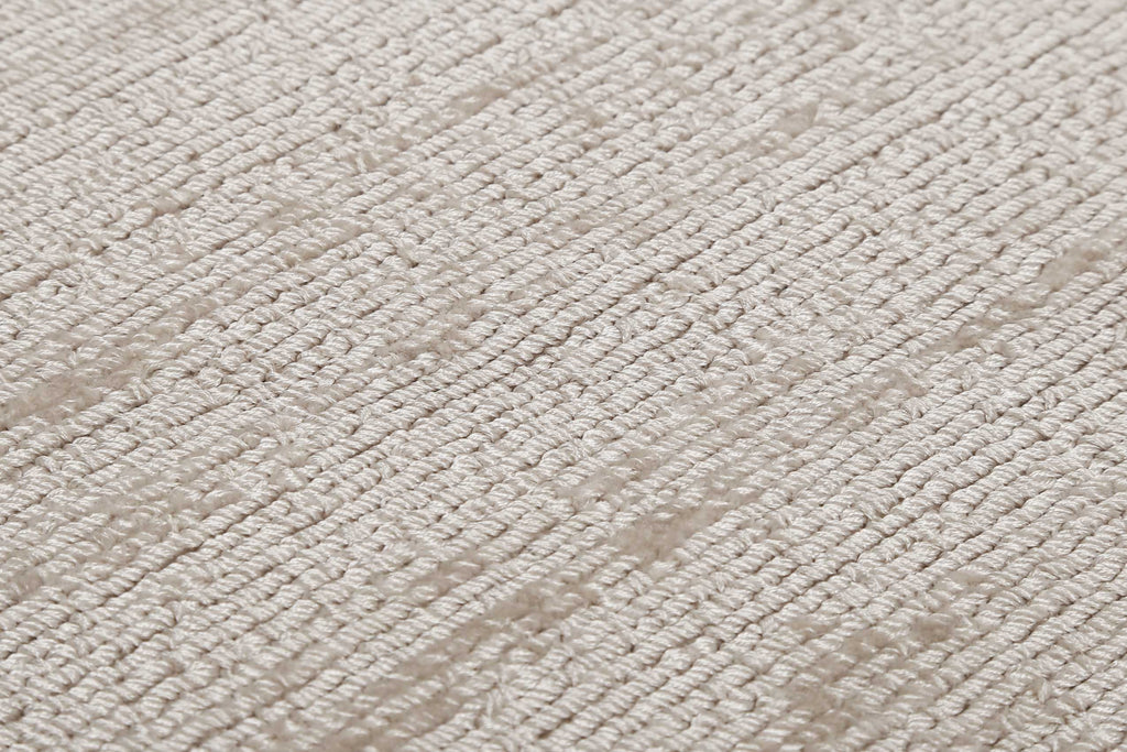 Esprit Kurzflor Teppich Rund Creme Beige "Gil"