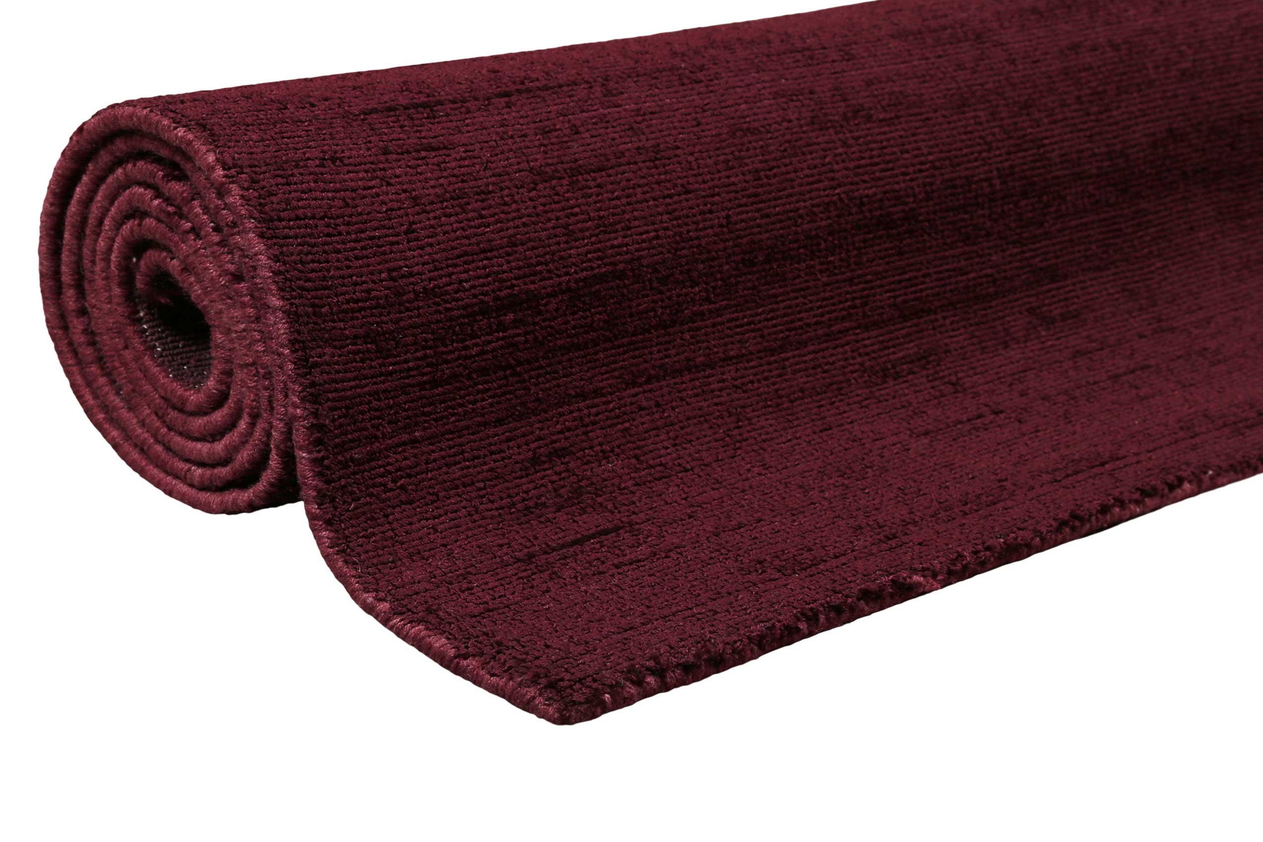 Esprit Kurzflor Teppich Bordeaux Rot "Gil"