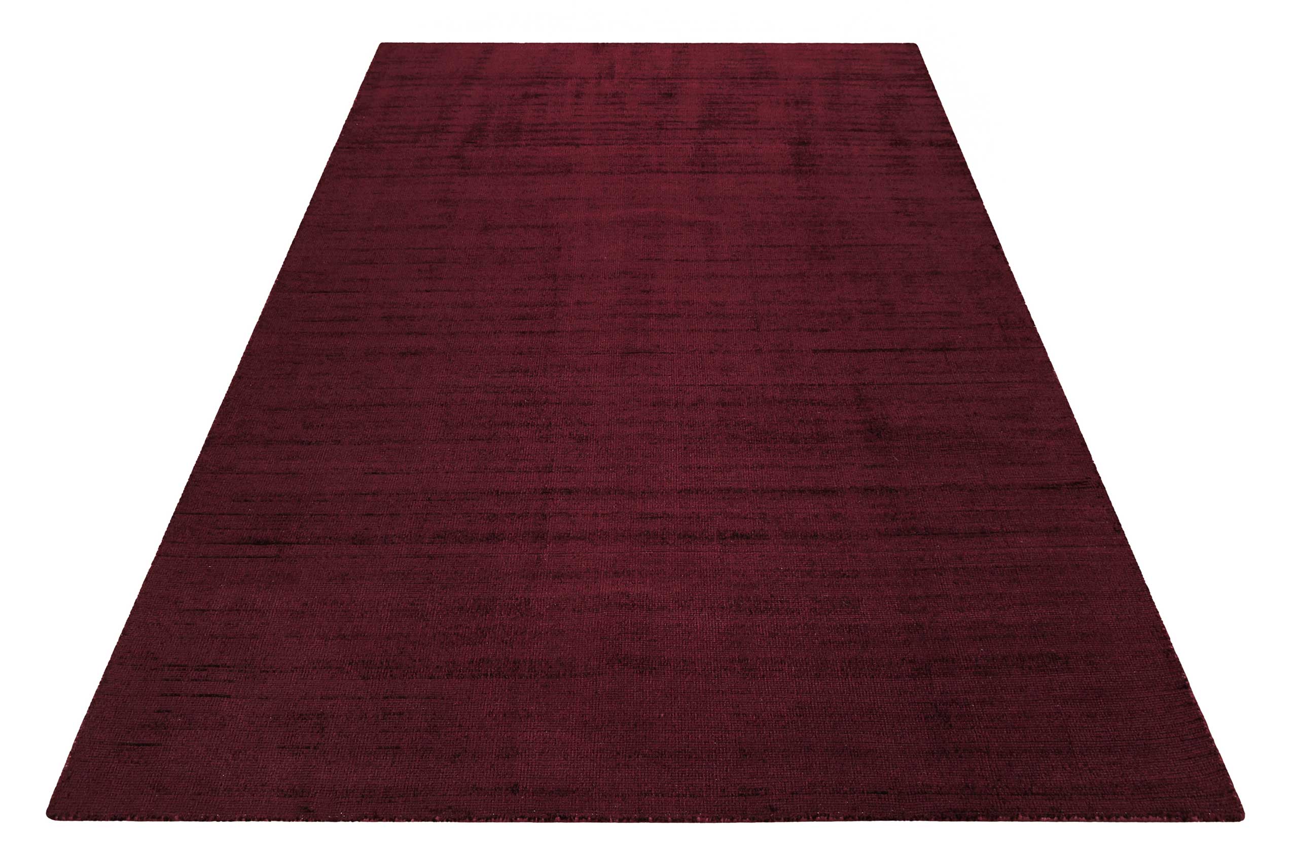 Esprit Kurzflor Teppich Bordeaux Rot "Gil"