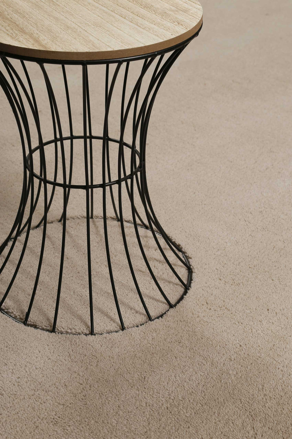 Esprit Wollteppich Sand Beige Hochflor "Greenwood Rug"
