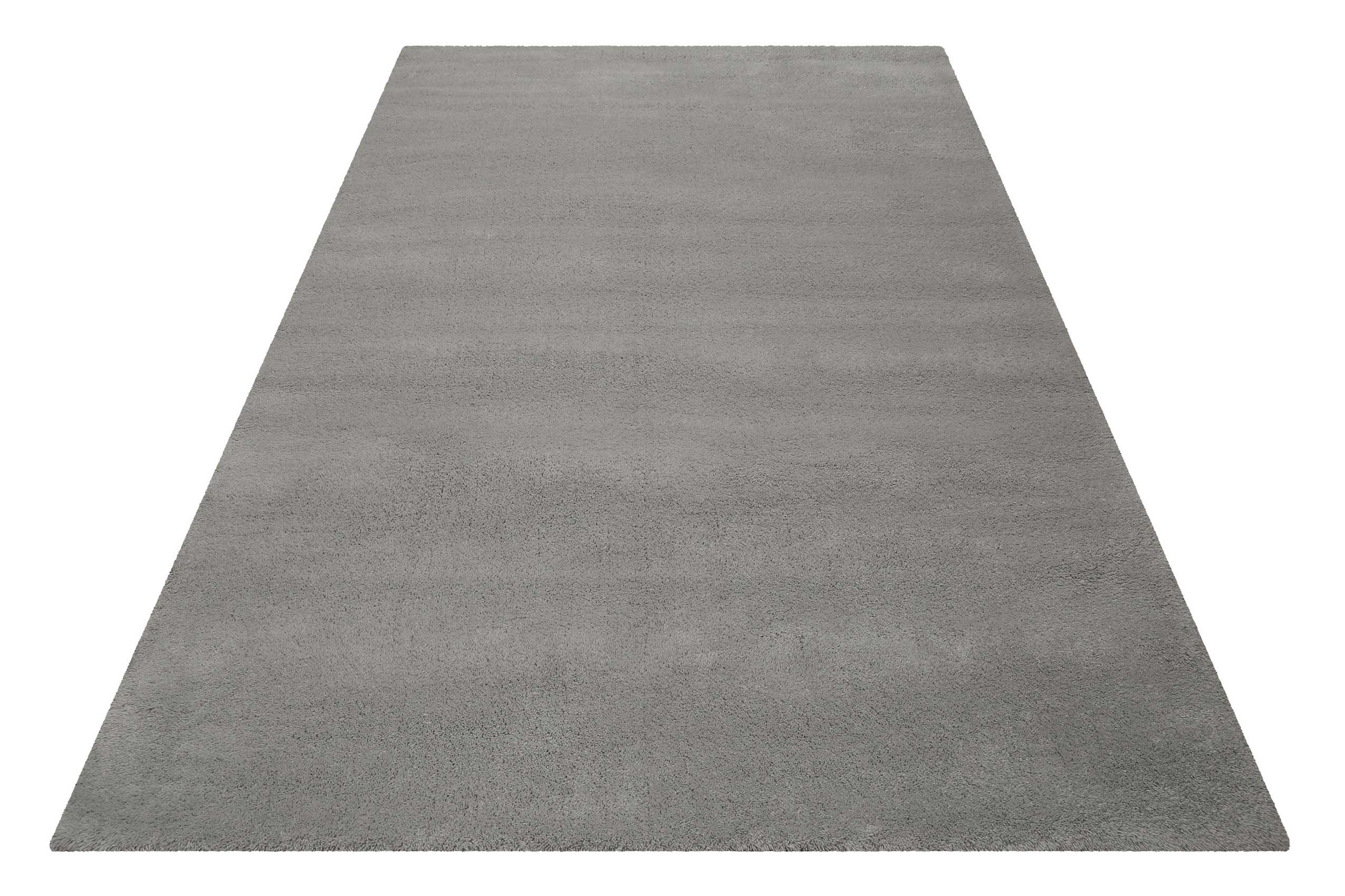 Esprit Wollteppich Hellgrau Hochflor "Greenwood Rug"
