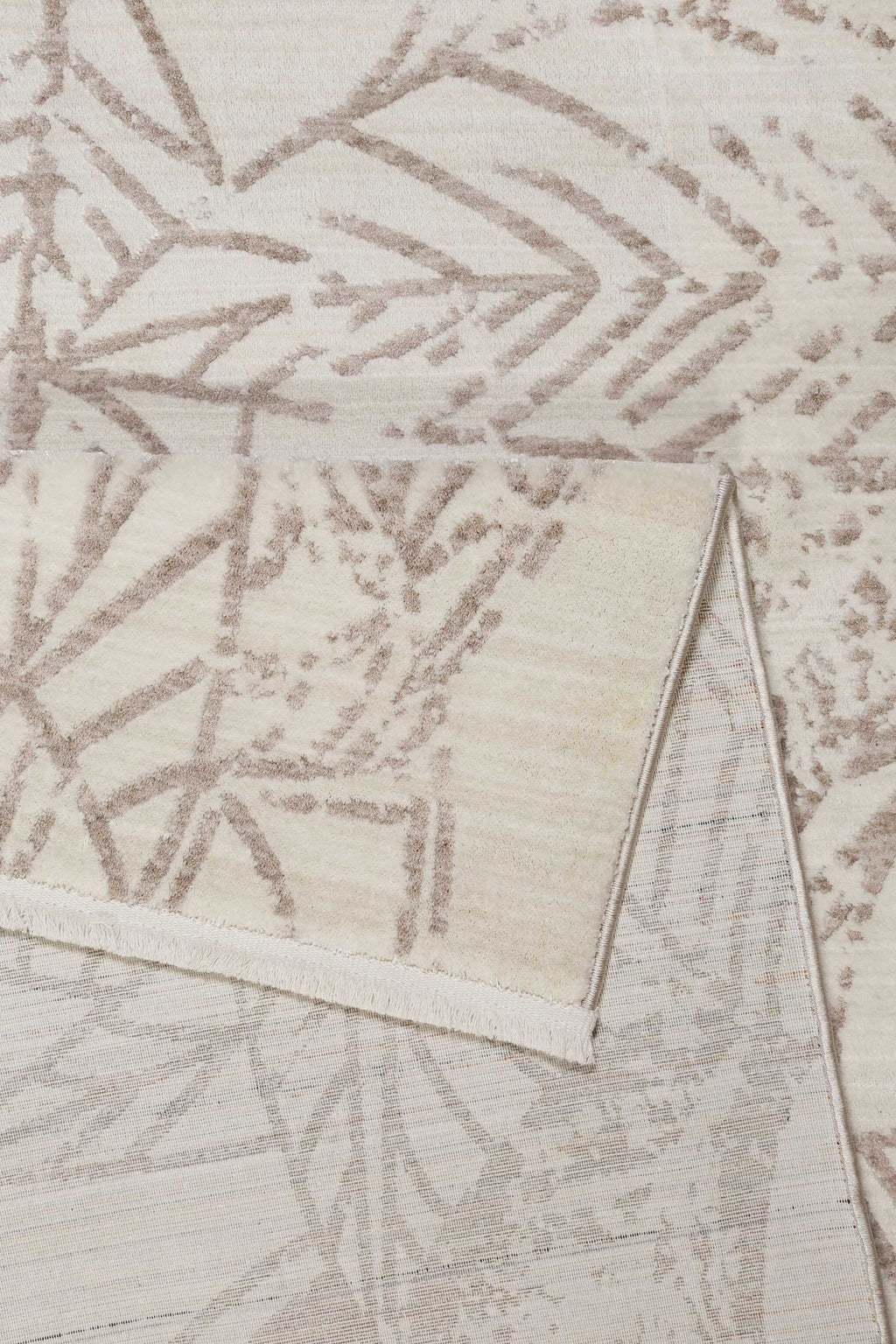 Esprit Kurzflor Teppich Beige Creme "Inga"