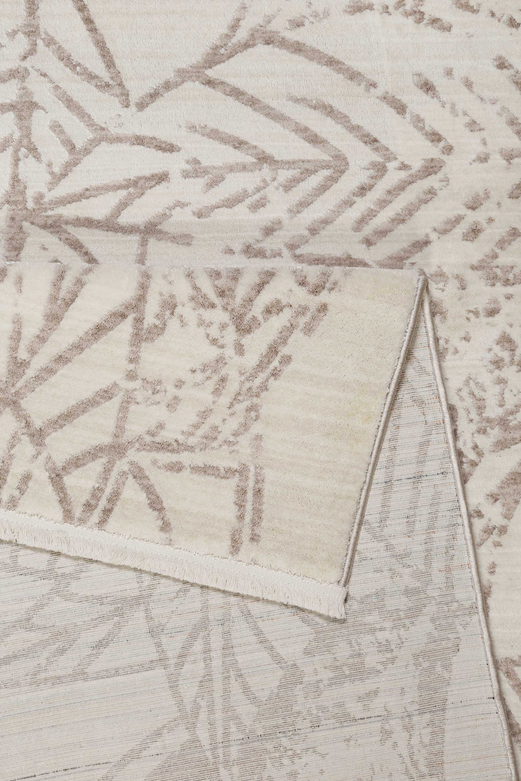 Esprit Kurzflor Teppich Beige Creme "Inga"