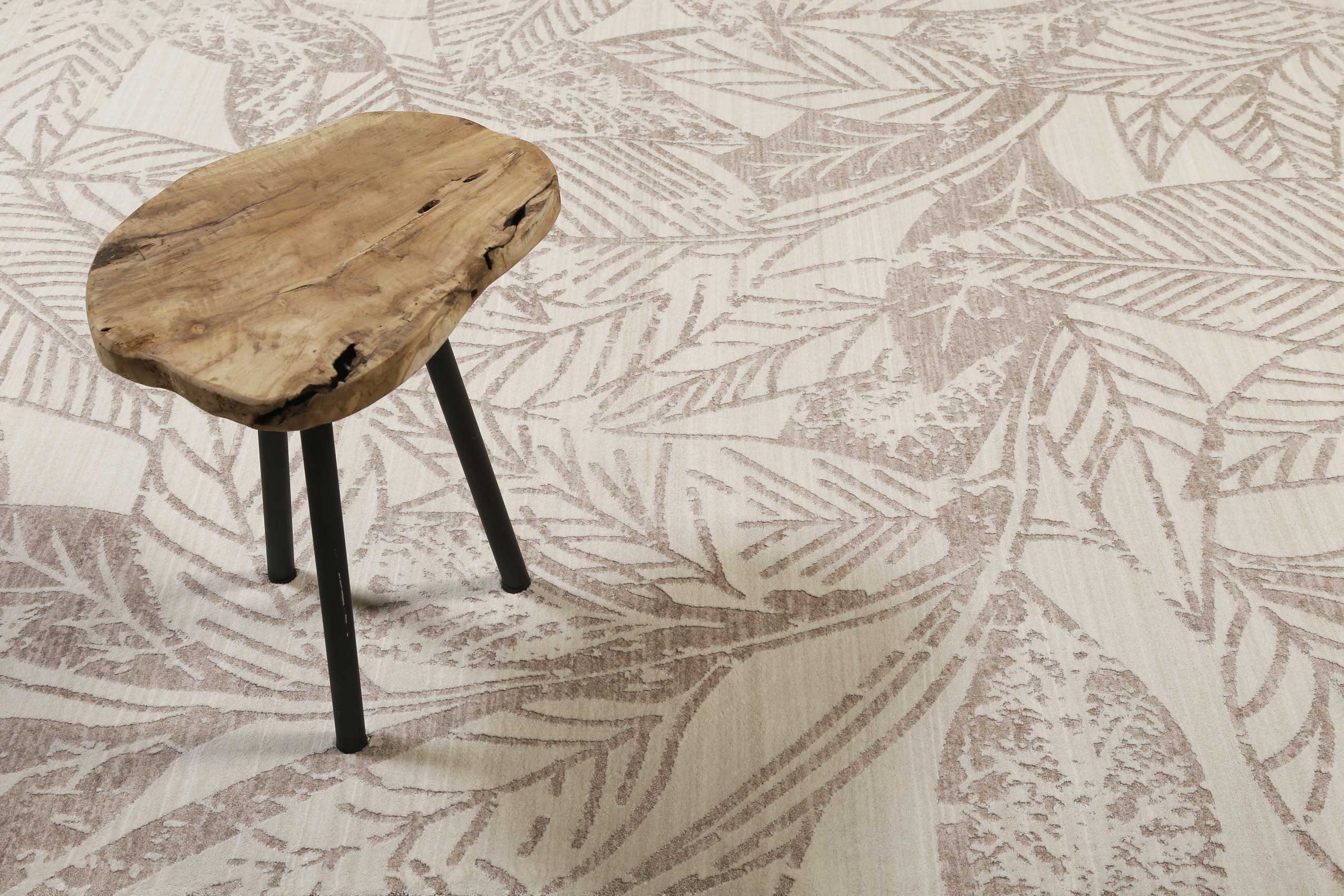 Esprit Kurzflor Teppich Beige Creme "Inga"