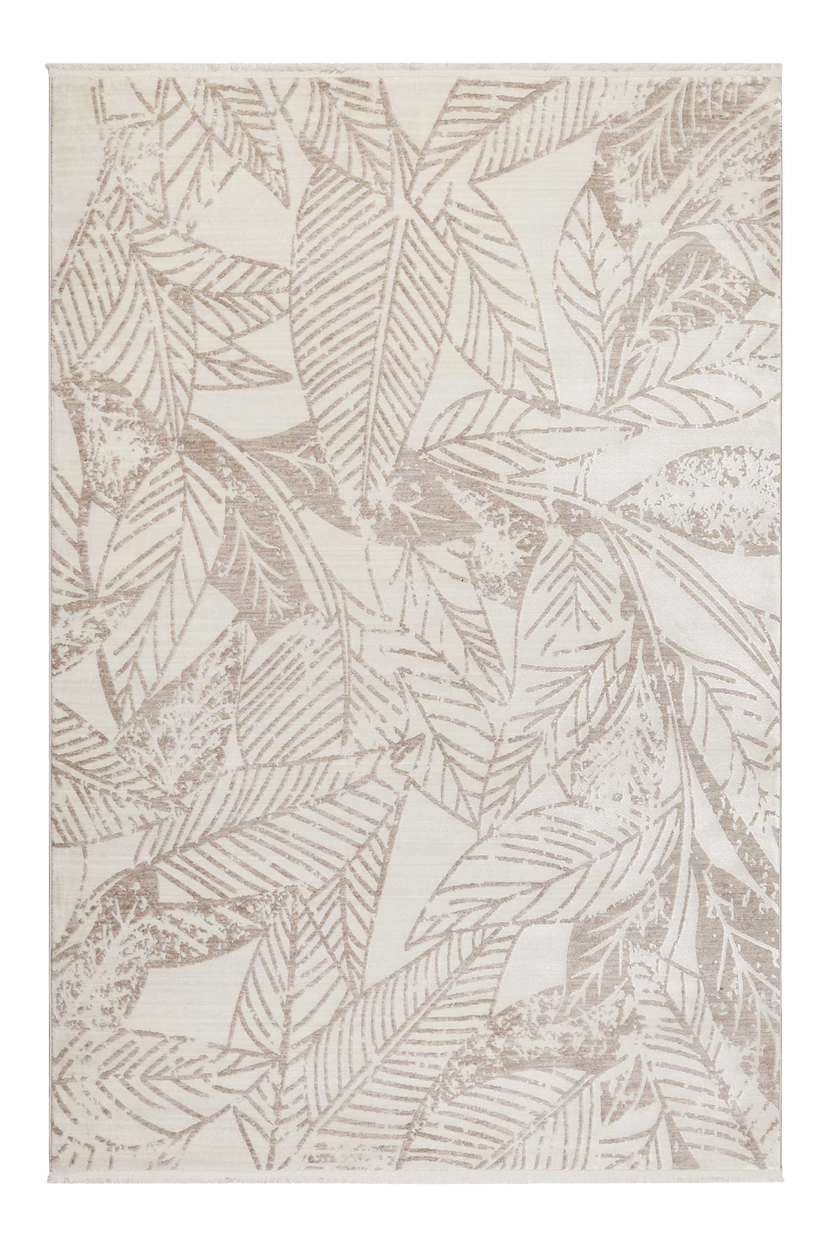 Esprit Kurzflor Teppich Beige Creme "Inga"