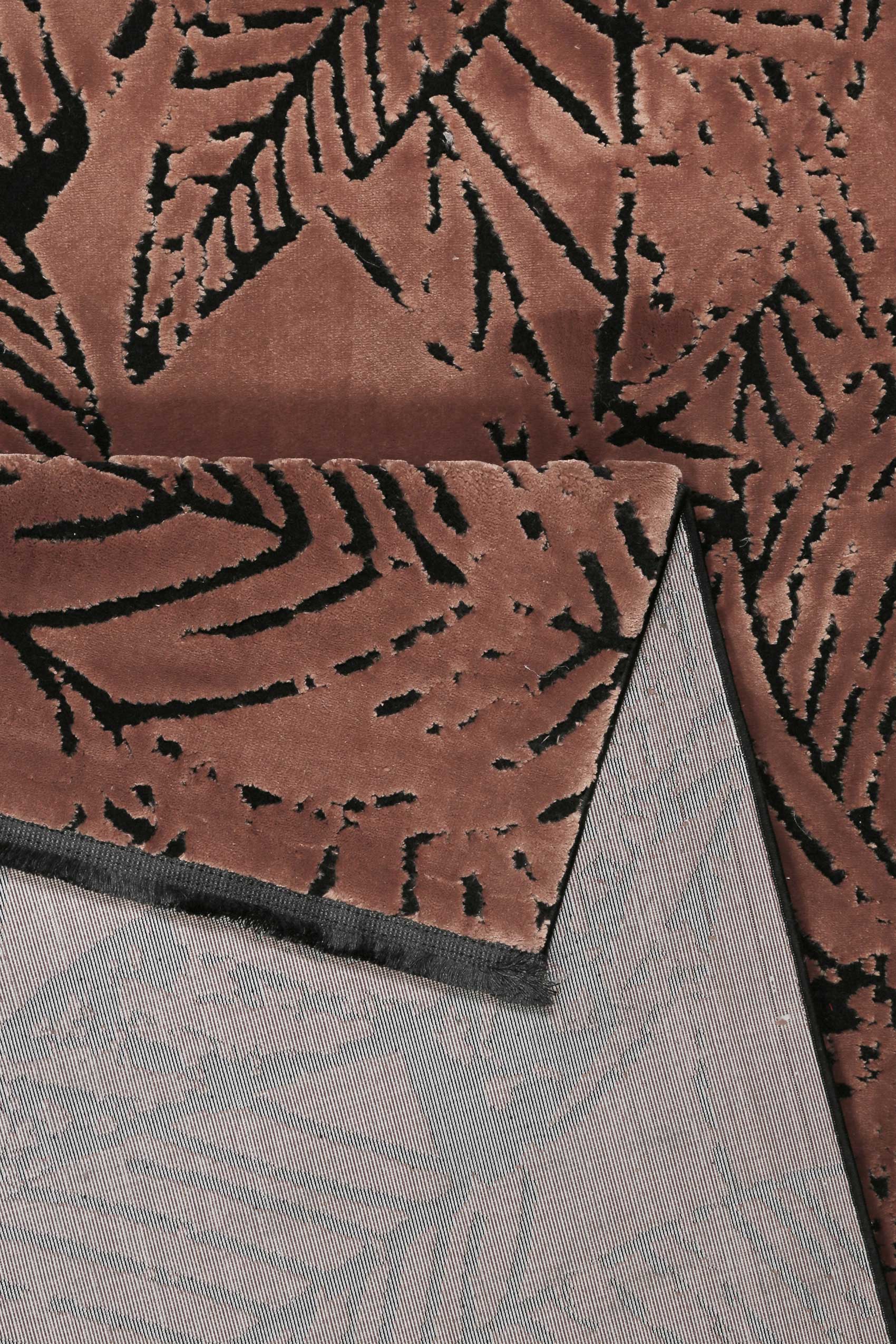 Esprit Kurzflor Teppich Cognac Braun "IngA"