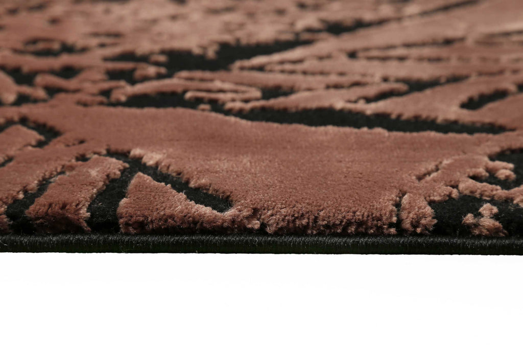 Esprit Kurzflor Teppich Cognac Braun "IngA"