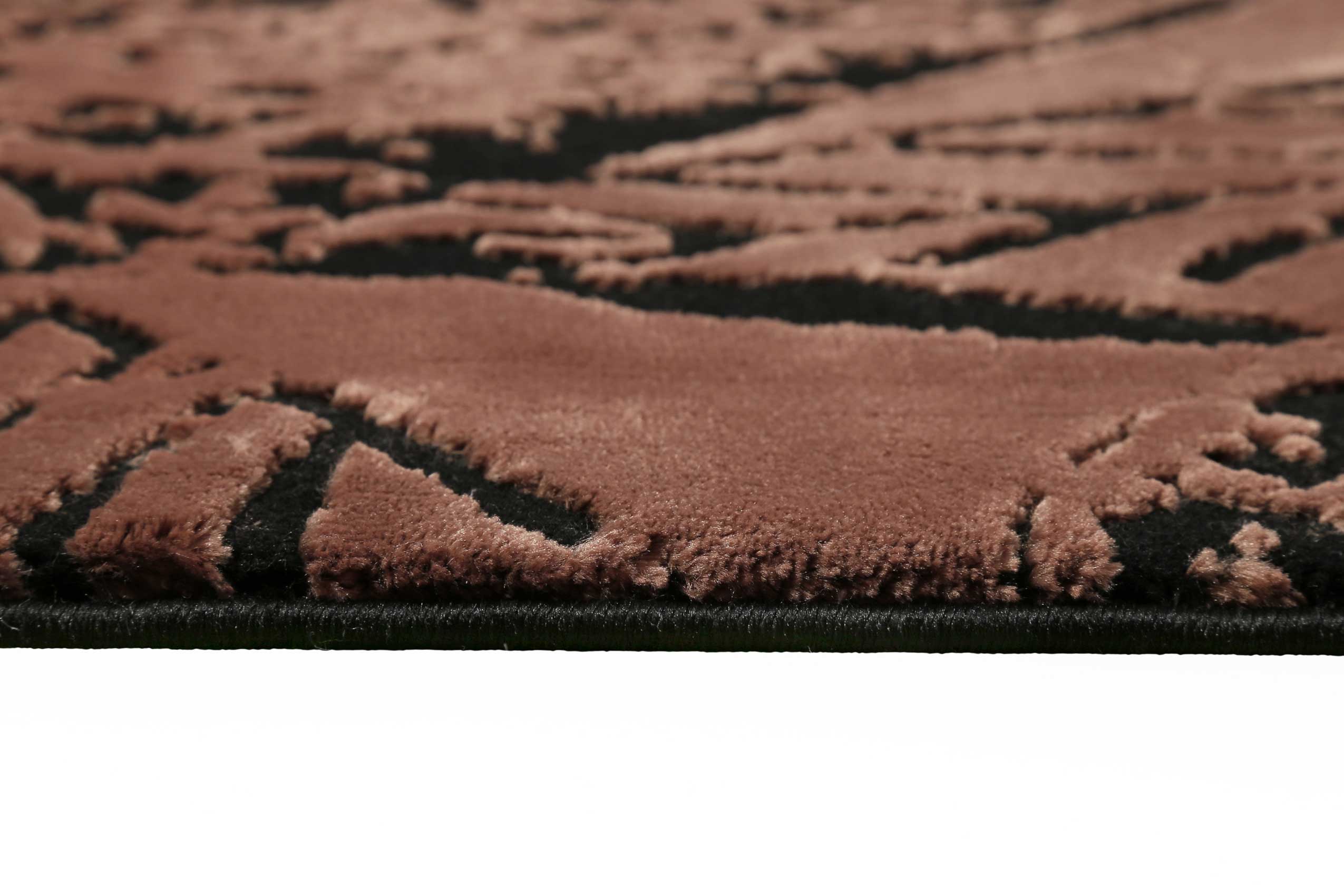 Esprit Kurzflor Teppich Cognac Braun "IngA"