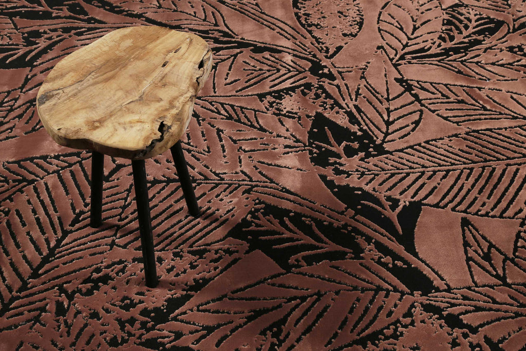 Esprit Kurzflor Teppich Cognac Braun "IngA"