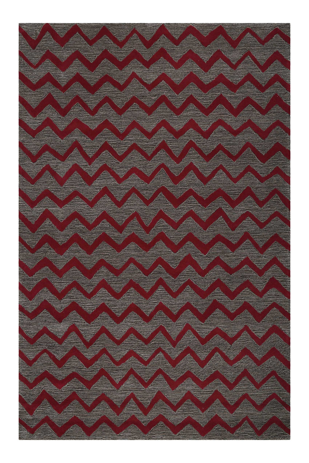 Esprit Teppich Violett Grau Taupe Kurzflor "Kalahari"