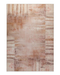 Esprit Flachwebteppich "Maui" Beige Rot als Freisteller, gut erkennbares Streifen- und Flächenmuster