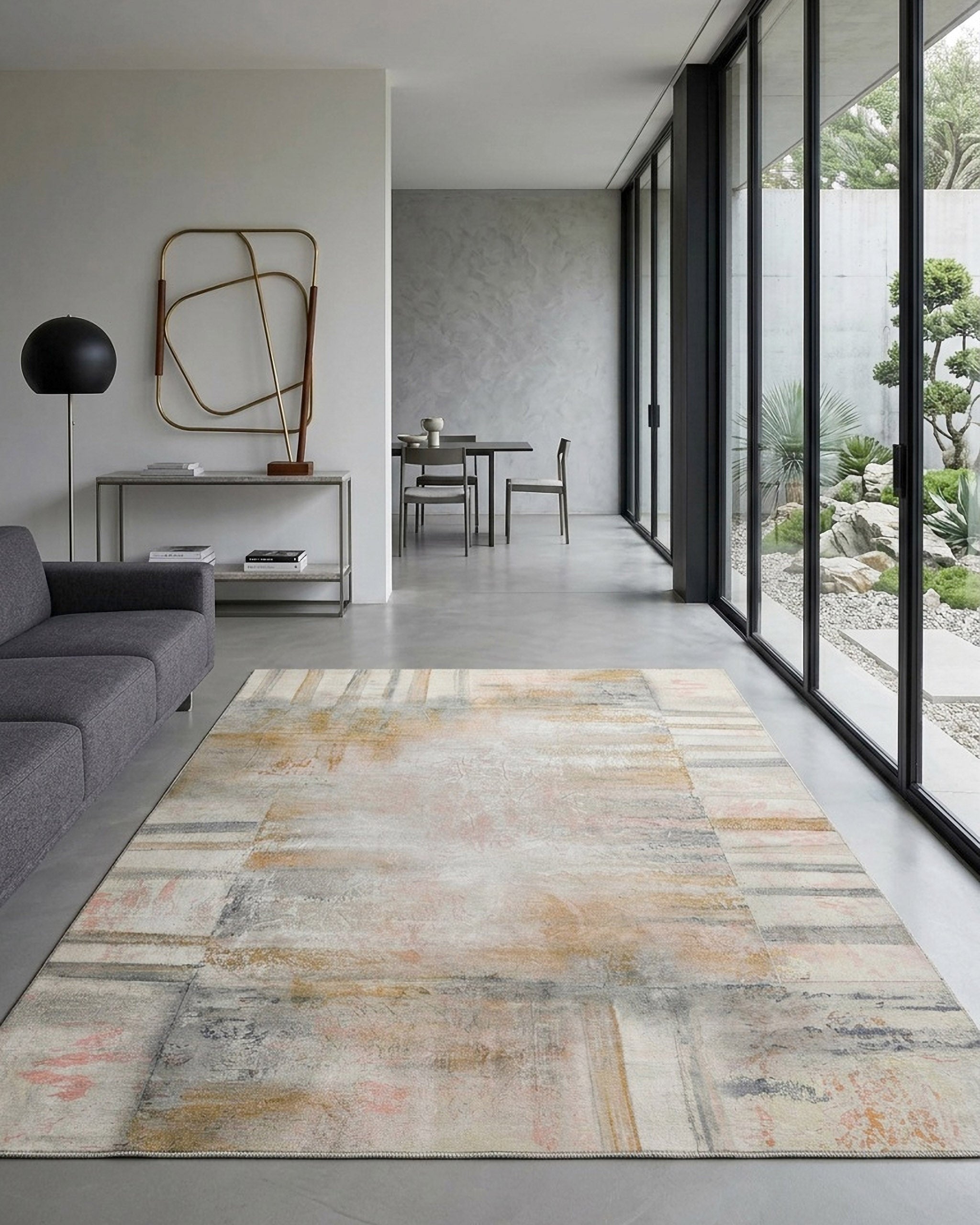 Esprit Flachwebteppich "Maui" Multi im Interieur, dezent in Szene gesetzt