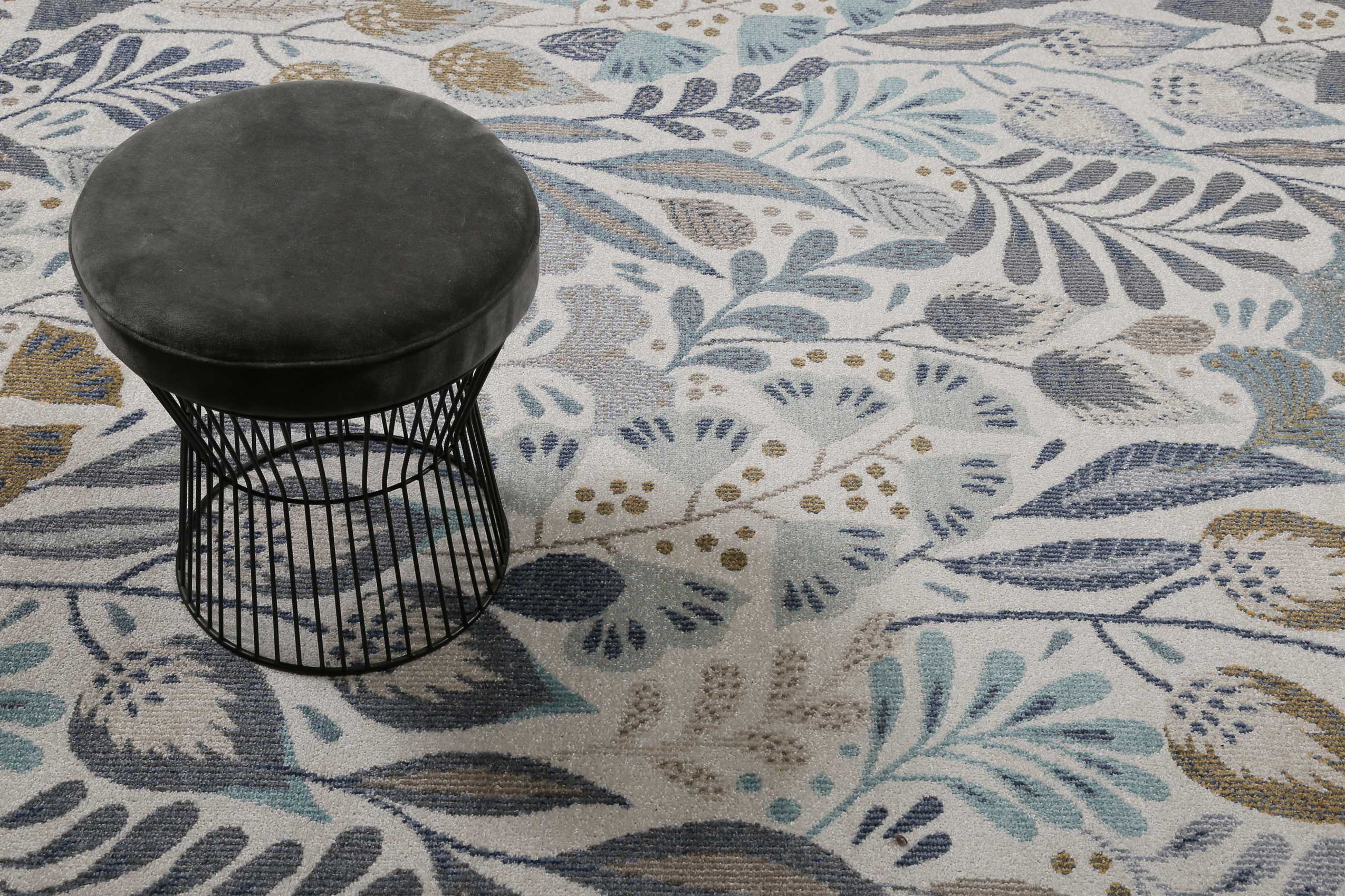 Esprit Teppich In- und Outdoor Blau Beige "Lilly"