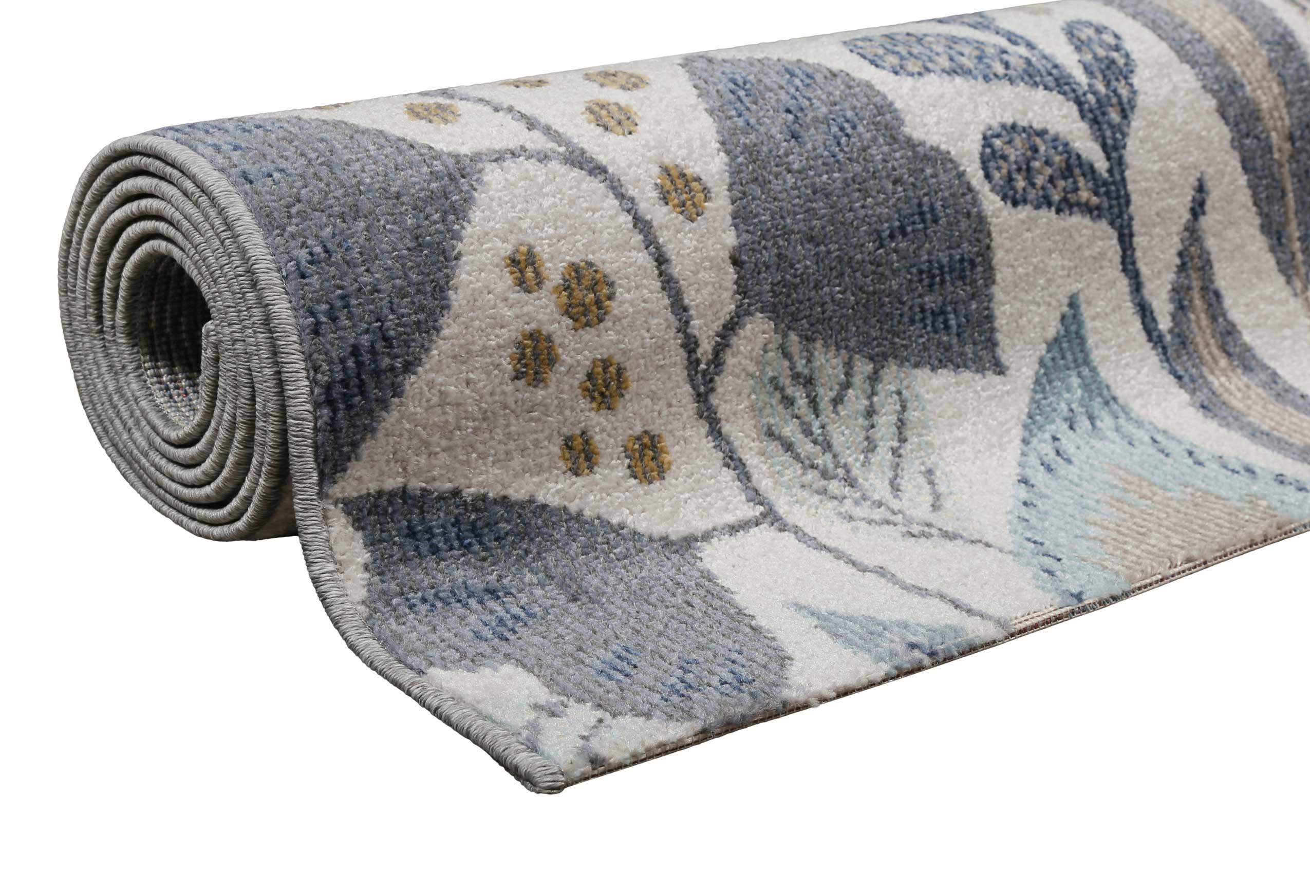 Esprit Teppich In- und Outdoor Blau Beige "Lilly"