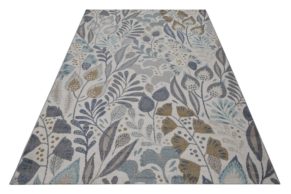 Esprit Teppich In- und Outdoor Blau Beige "Lilly"