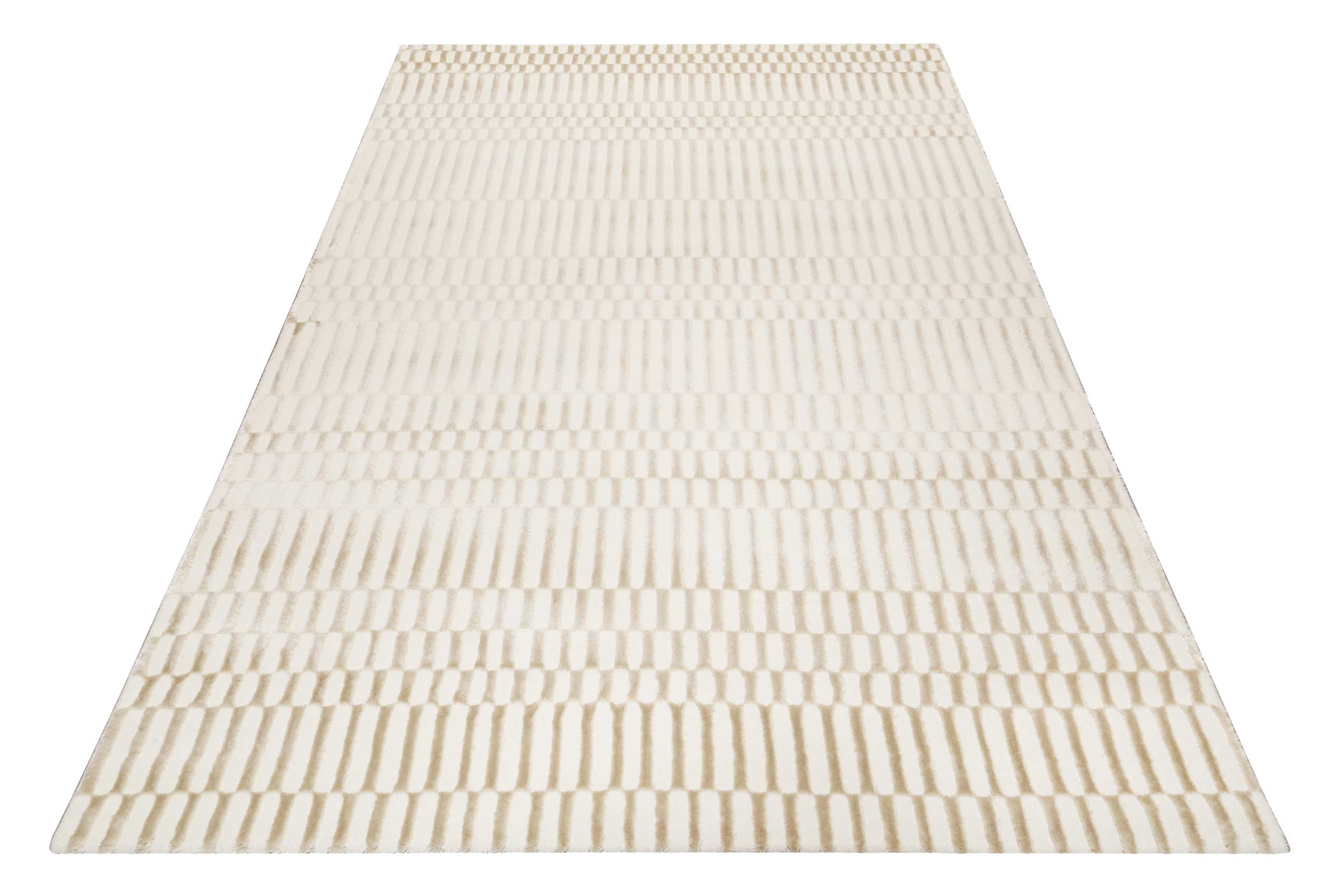 Esprit Teppich Creme Beige Kurzflor "Linn"