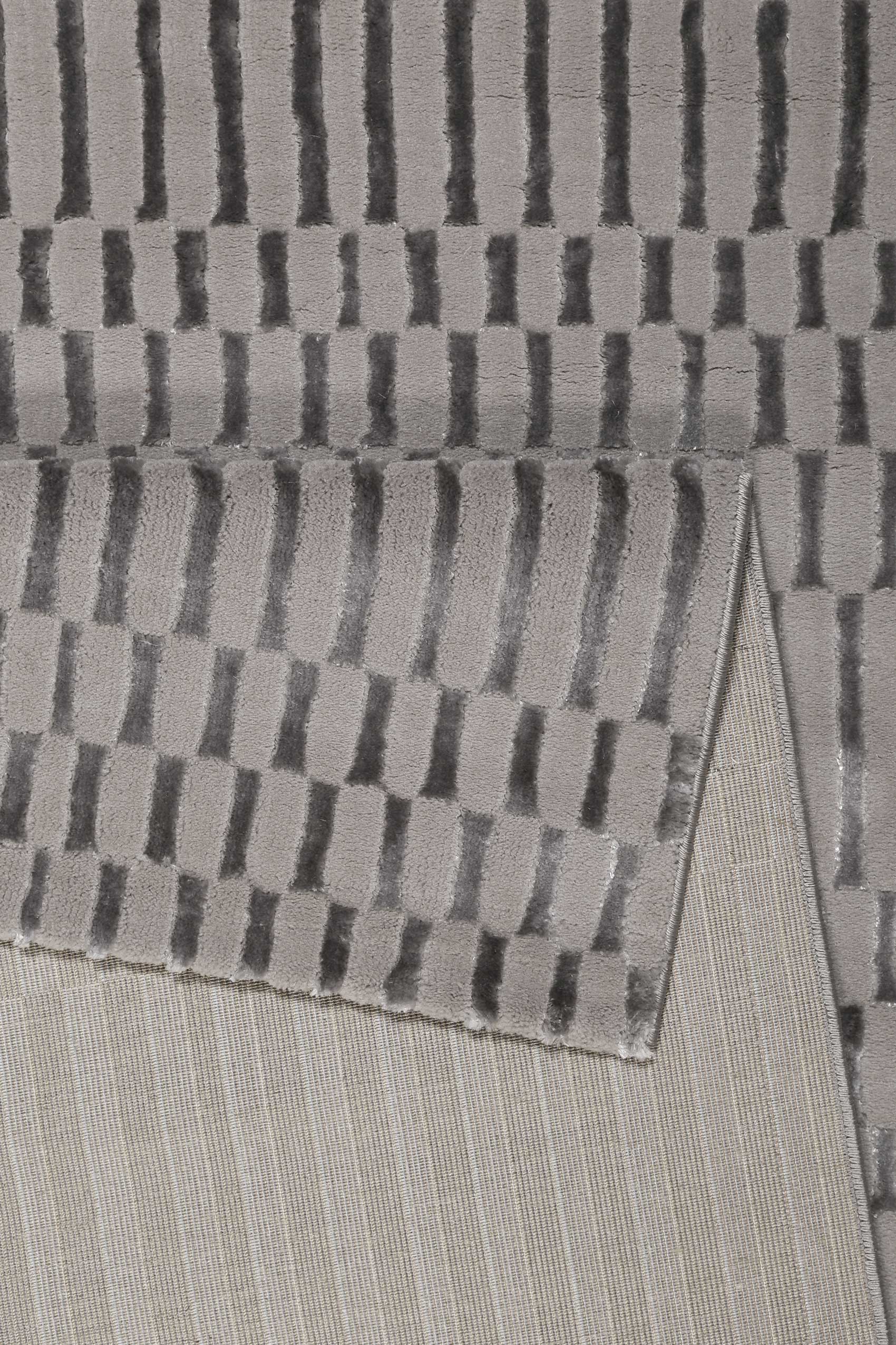 Esprit Teppich Grau Kurzflor "Linn"