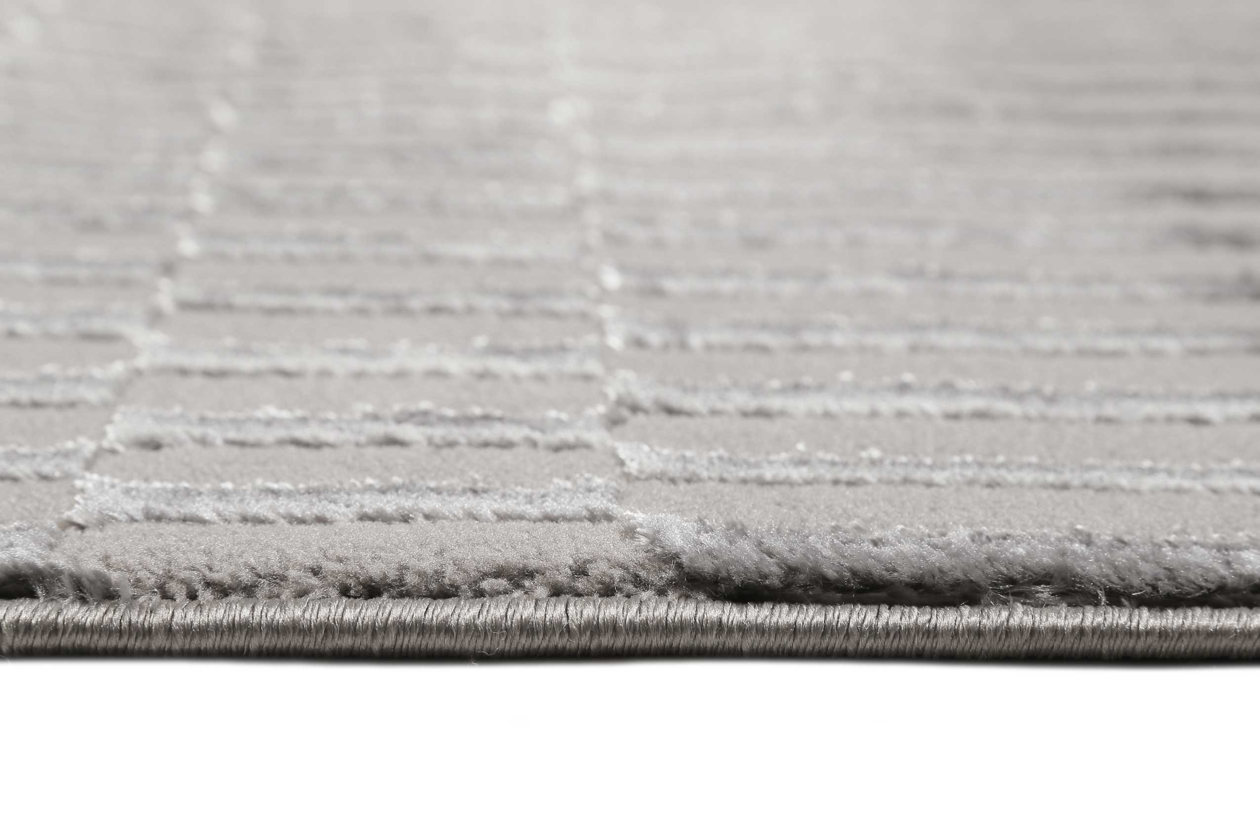 Esprit Teppich Grau Kurzflor "Linn"