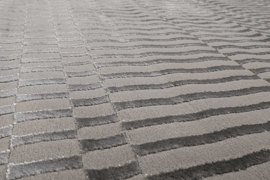Esprit Teppich Grau Kurzflor "Linn"