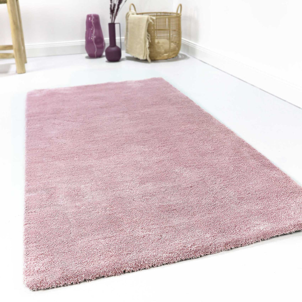Esprit Teppich pastell Rosa Hochflor "Loft"