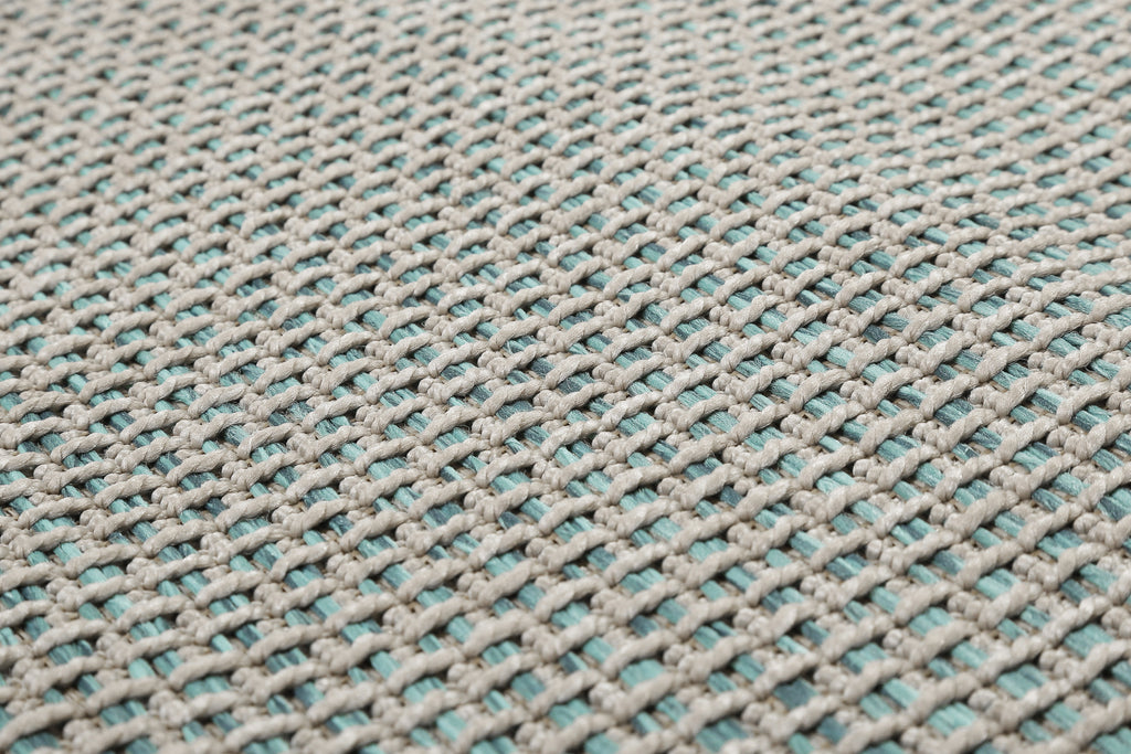 Esprit Teppich Türkis Beige In & Outdoor "Midland"